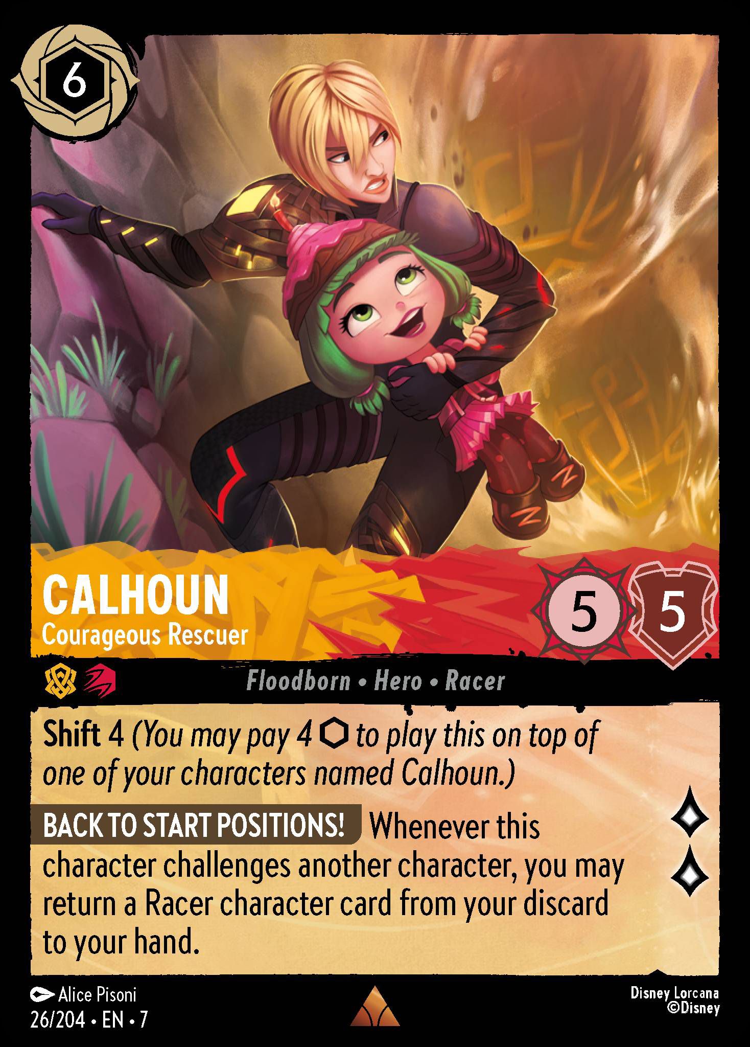 Calhoun - Courageous Rescuer | Archazia's Island #26 [foil]