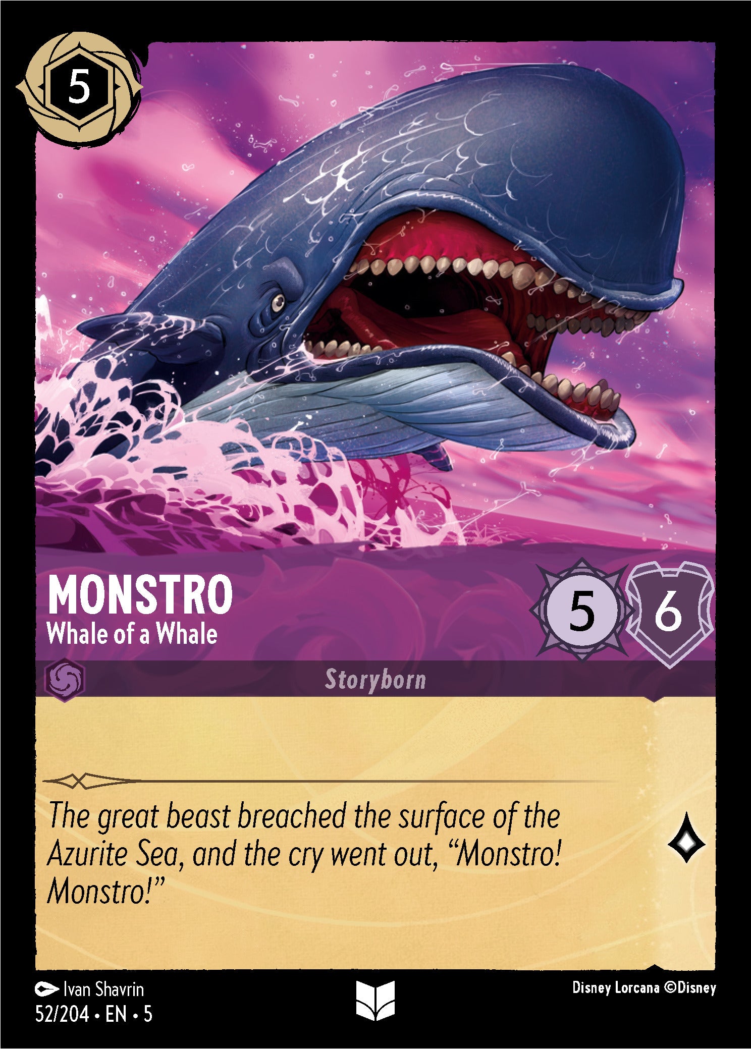 Monstro - Whale of a Whale | Shimmering Skies #52 [foil]