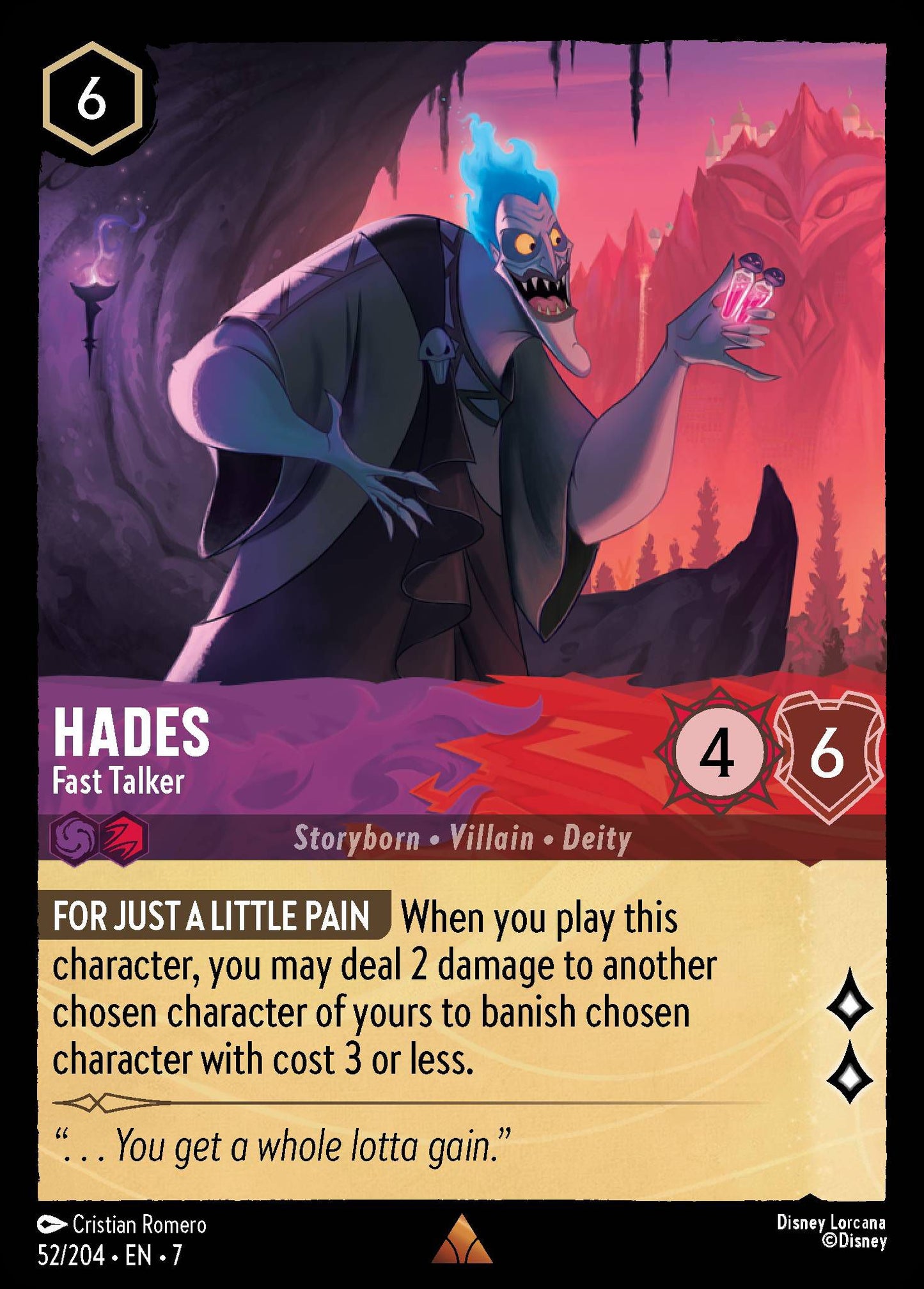 Hades - Fast Talker | Archazia's Island #52 [foil]