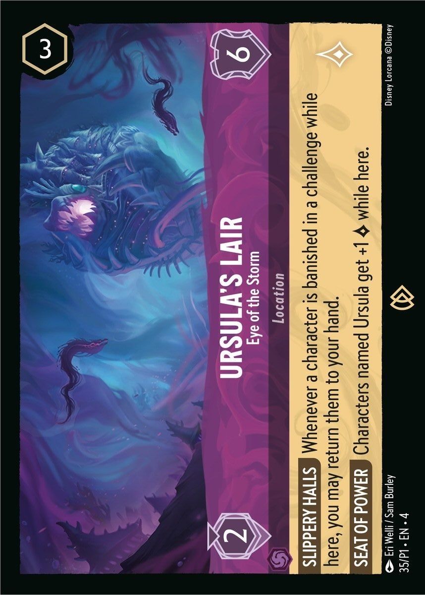 Ursula's Lair - Eye of the Storm | Promo Set 1 #35 [foil]