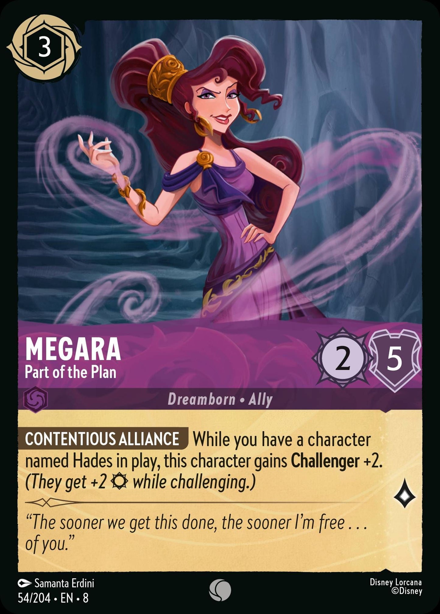 Megara - Part of the Plan | Reign of Jafar #54 [foil]