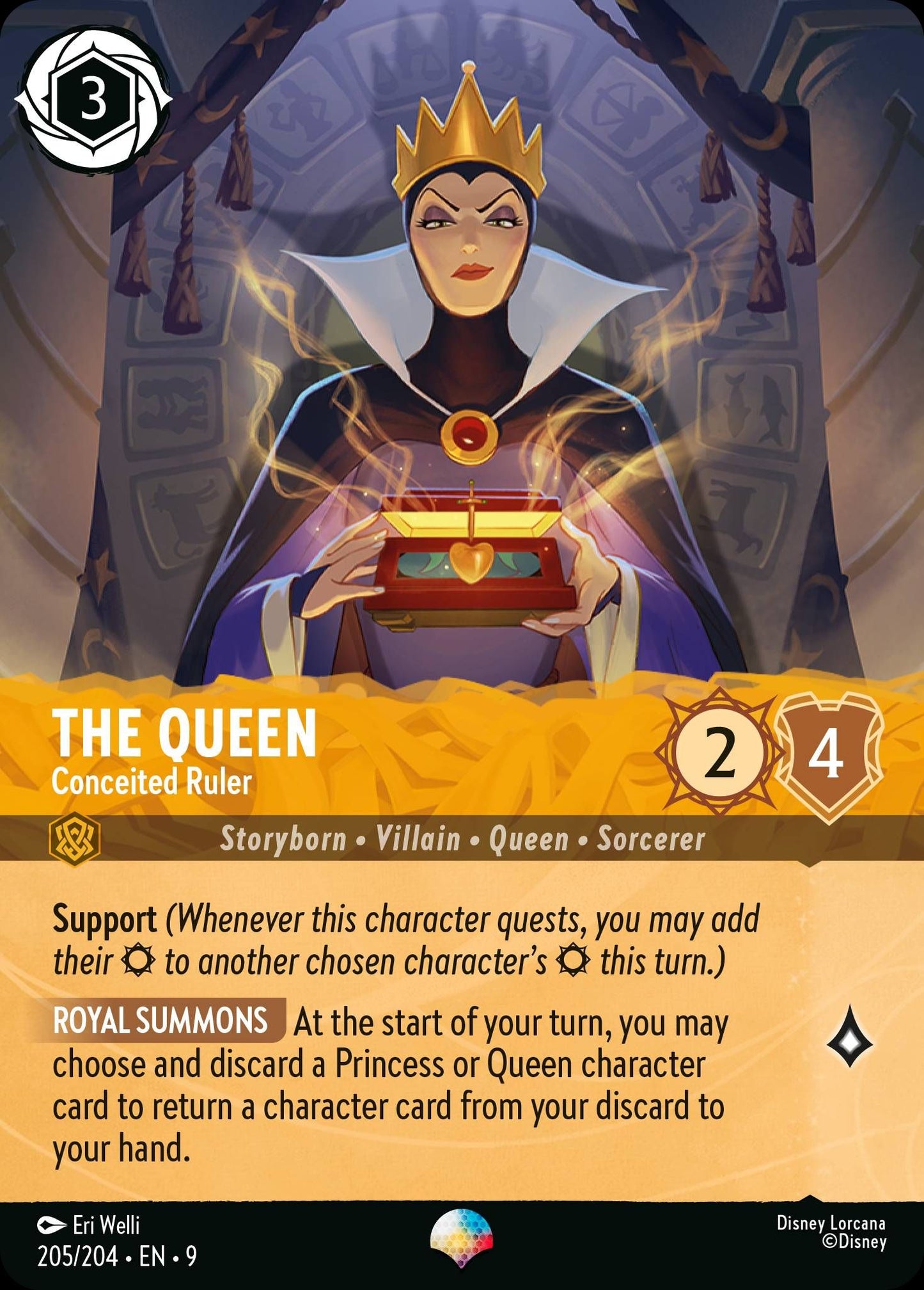 The Queen - Conceited Ruler | Fabled #205 [foil]