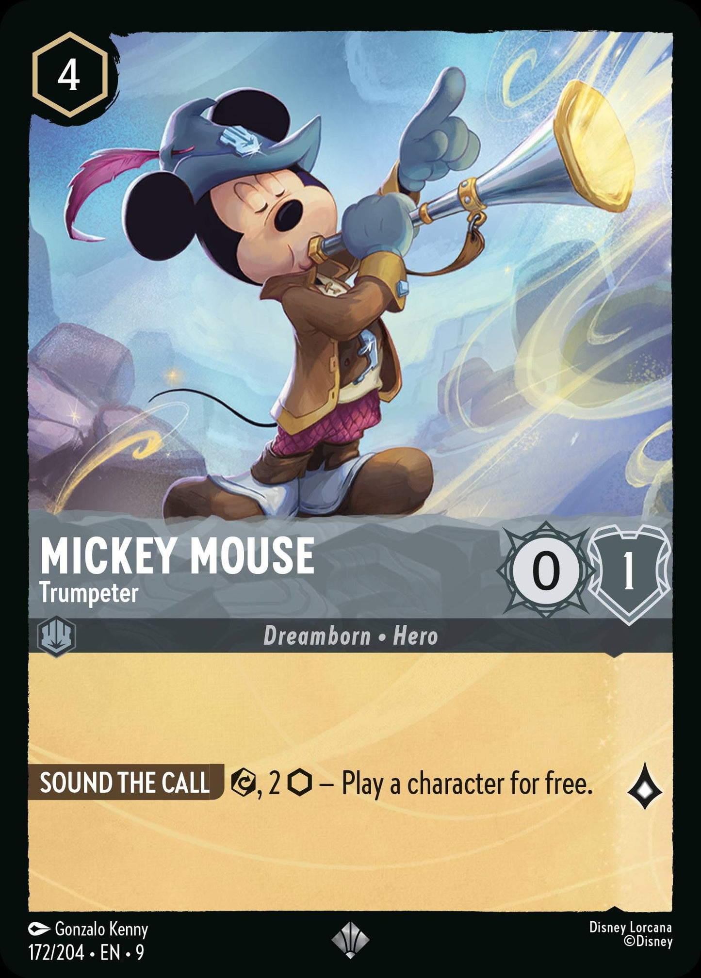 Mickey Mouse - Trumpeter | Fabled #172