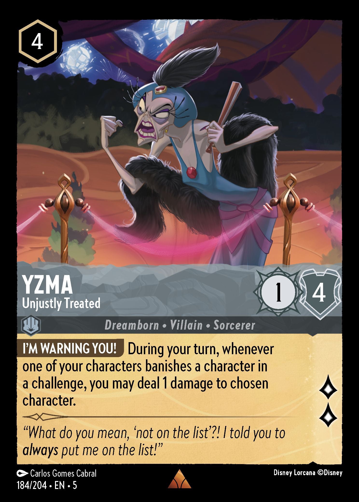 Yzma - Unjustly Treated | Shimmering Skies #184