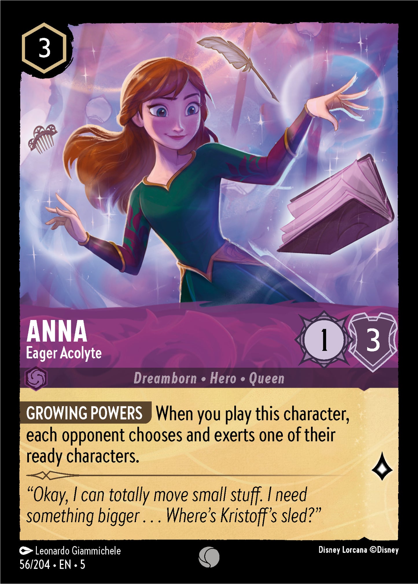 Anna - Eager Acolyte | Shimmering Skies #56 [foil]