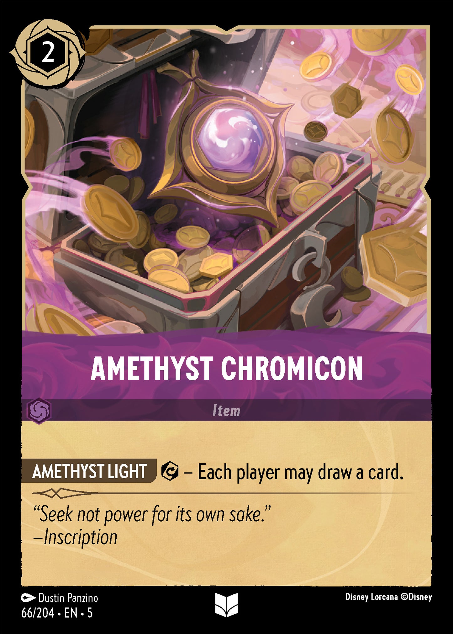 Amethyst Chromicon | Shimmering Skies #66 [foil]