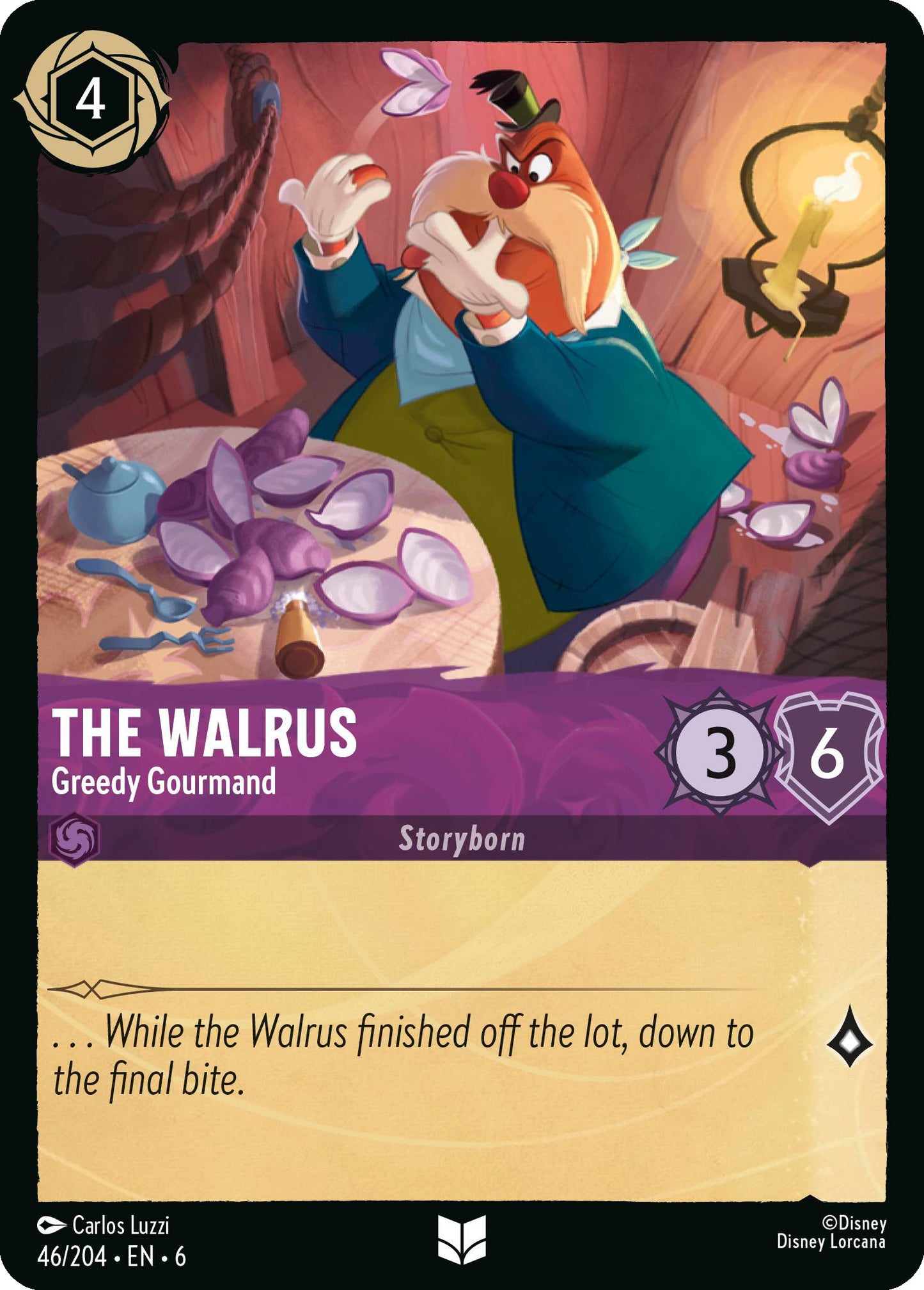 The Walrus - Greedy Gourmand | Azurite Sea #46 [foil]