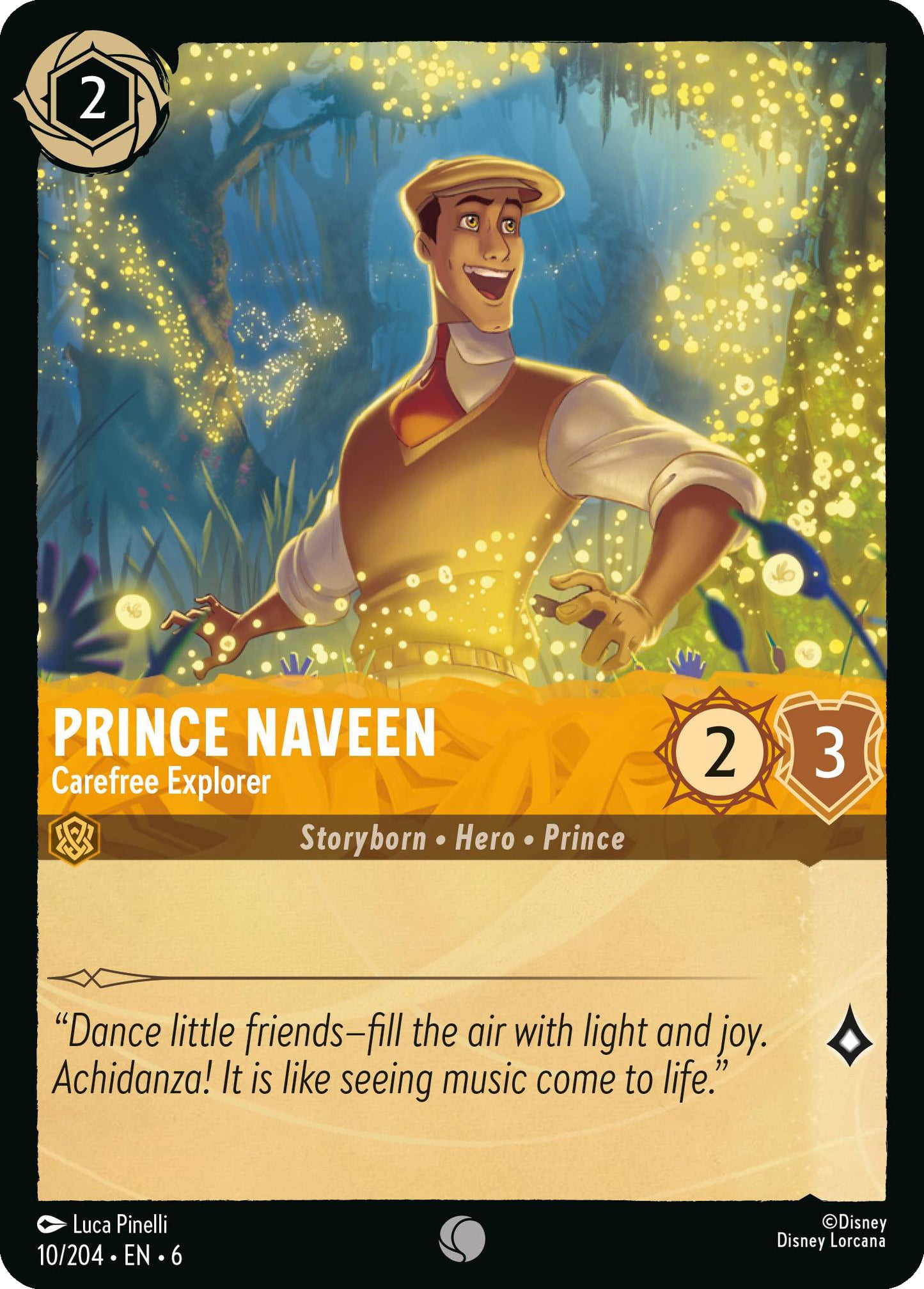 Prince Naveen - Carefree Explorer | Azurite Sea #10 [foil]