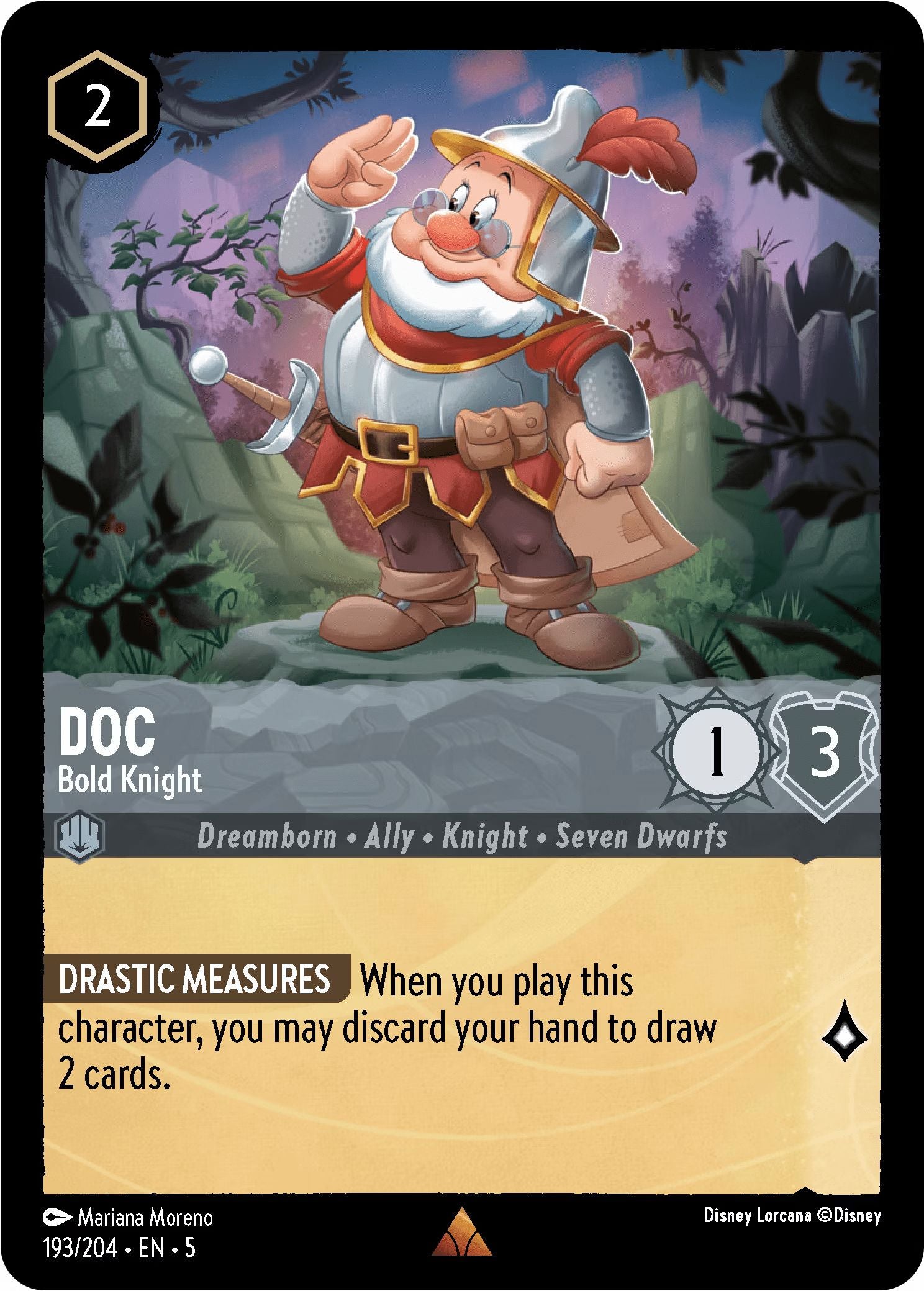 Doc - Bold Knight | Shimmering Skies #193 [foil]