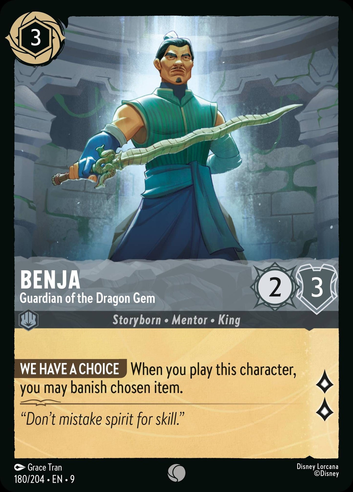 Benja - Guardian of the Dragon Gem | Fabled #180 [foil]