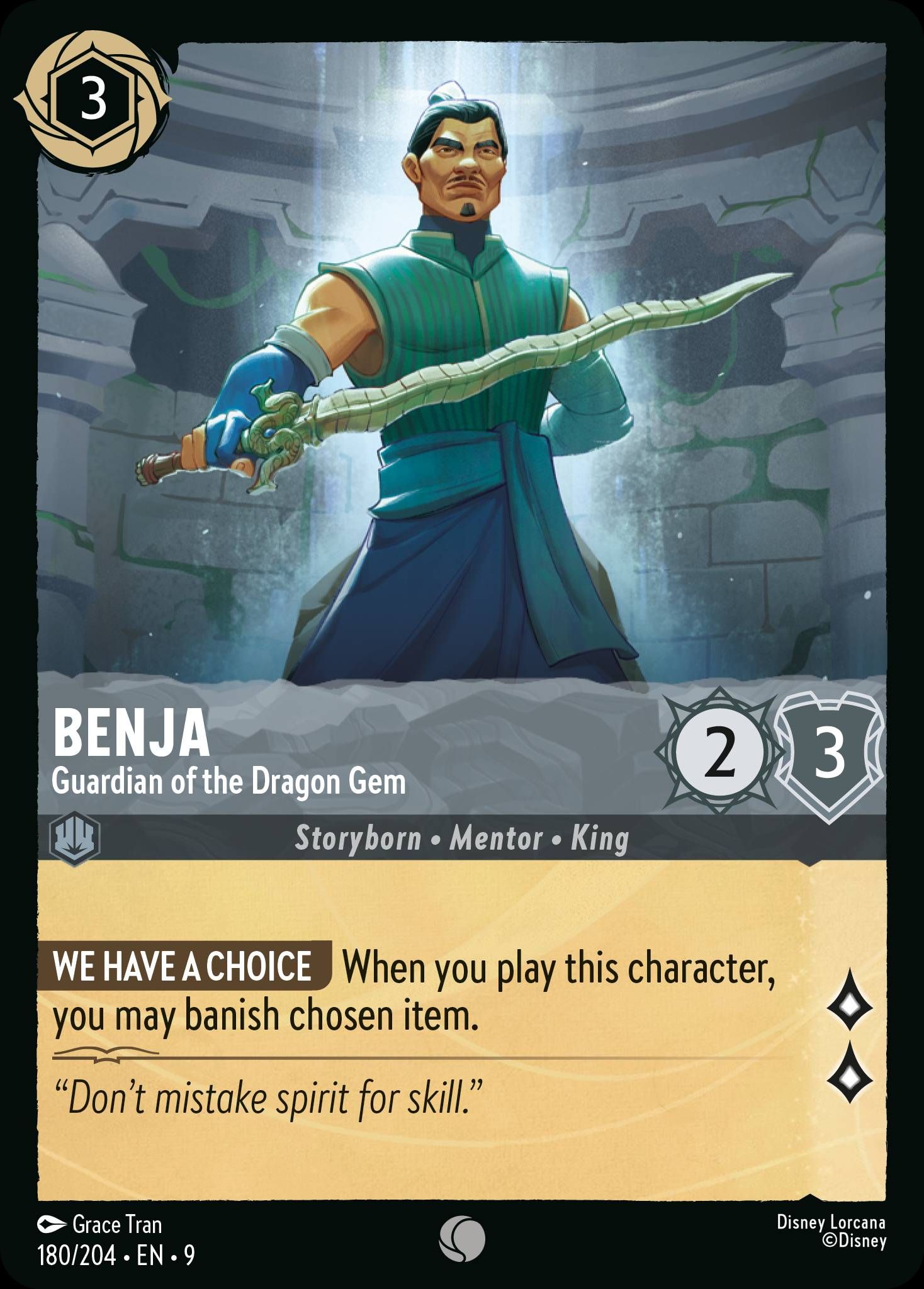 Benja - Guardian of the Dragon Gem | Fabled #180 [foil]