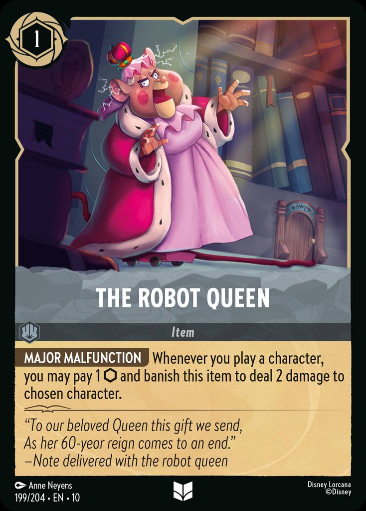 The Robot Queen | Whispers in the Well #199 [foil]