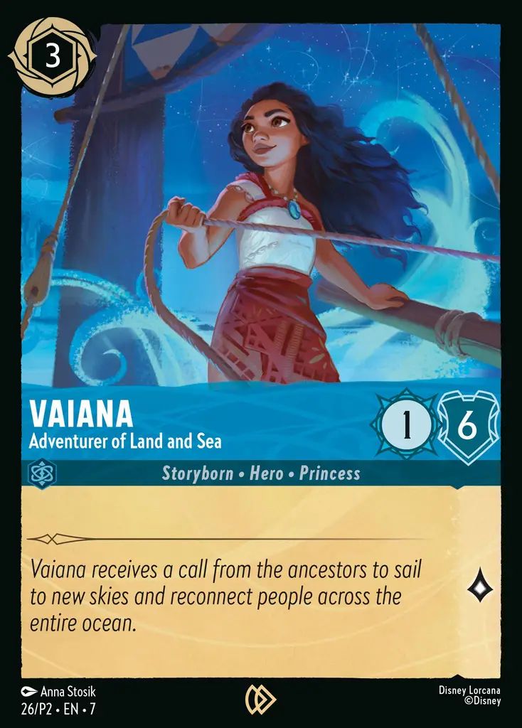 Moana - Adventurer of Land and Sea | Promo Set 2 #26 [foil]