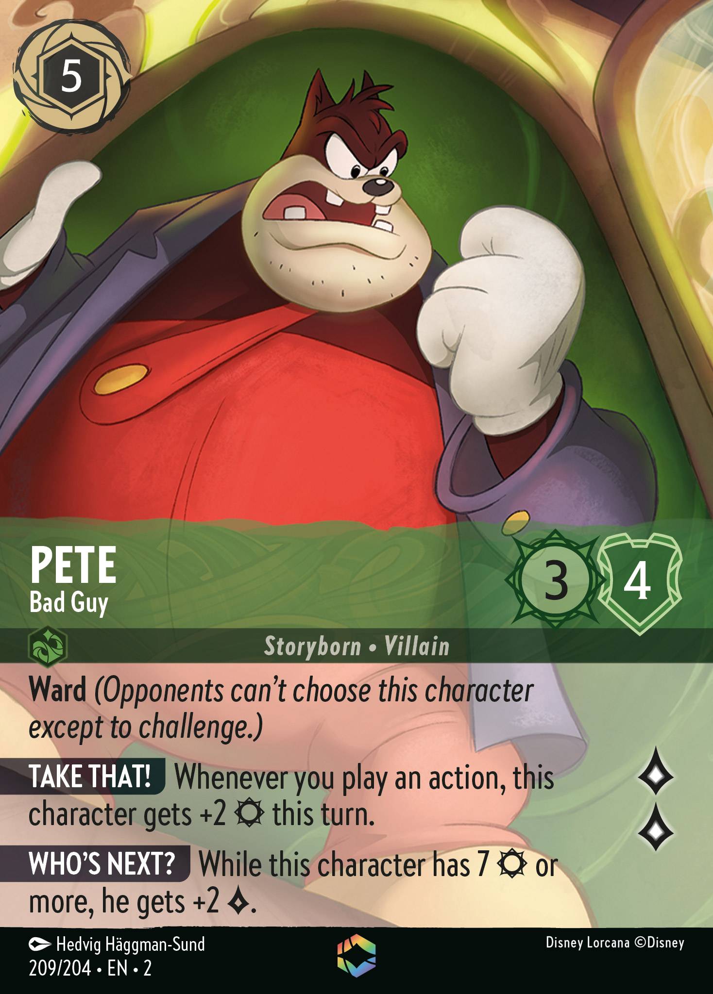 Pete - Bad Guy | Rise of the Floodborn #209 [foil]