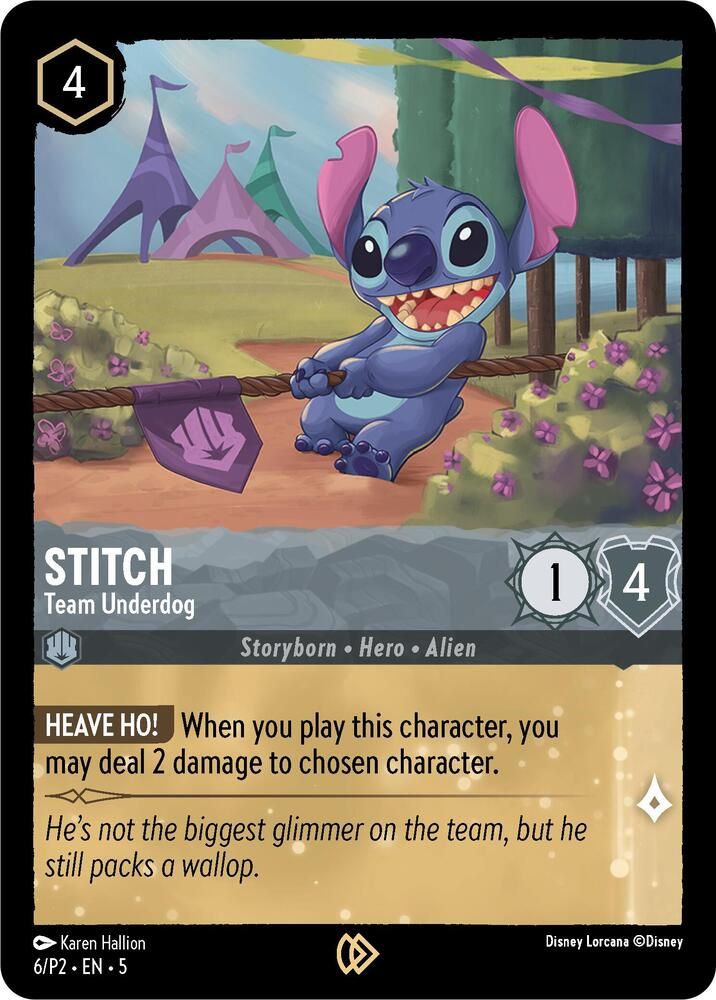 Stitch - Team Underdog | Promo Set 2 #6 [foil]