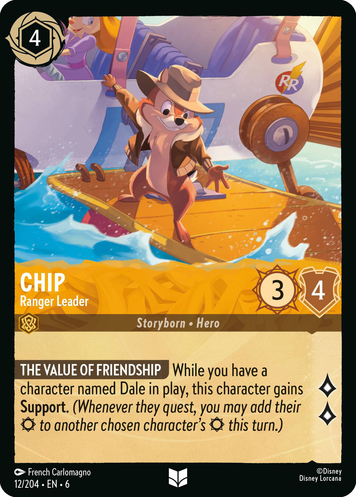 Chip - Ranger Leader | Azurite Sea #12 [foil]