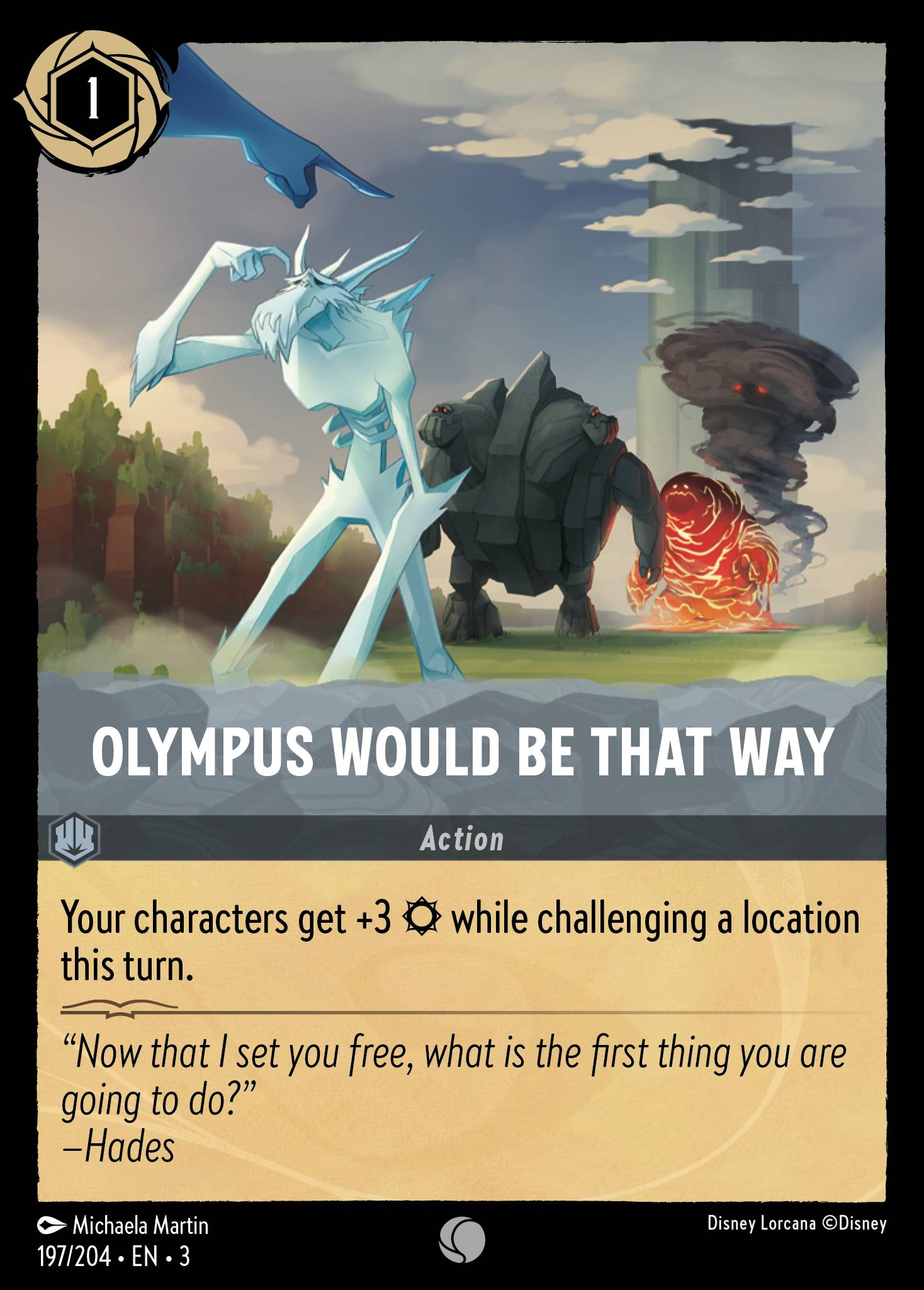Olympus Would Be That Way | Into the Inklands #197 [foil]