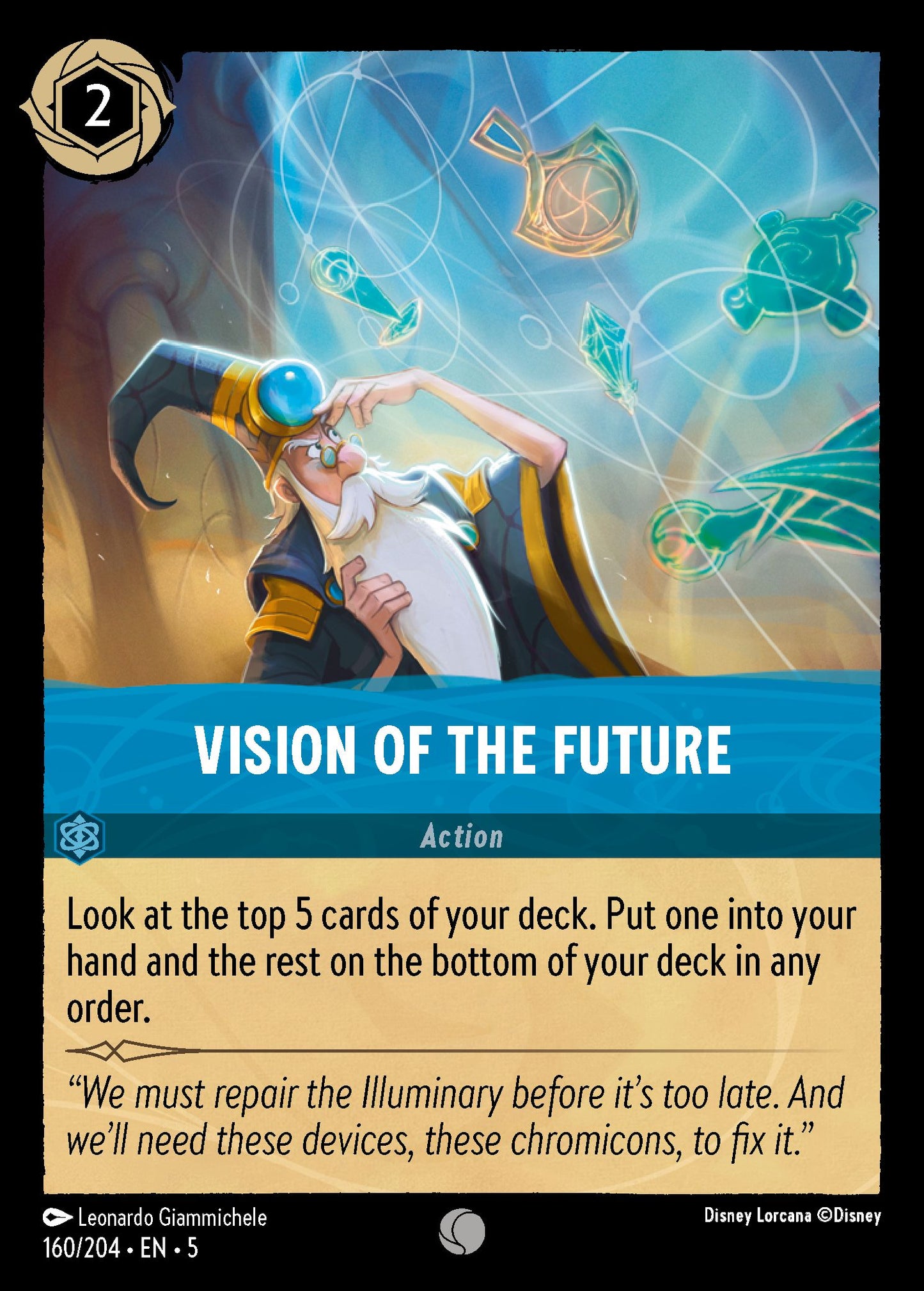 Vision Of The Future | Shimmering Skies #160 [foil]