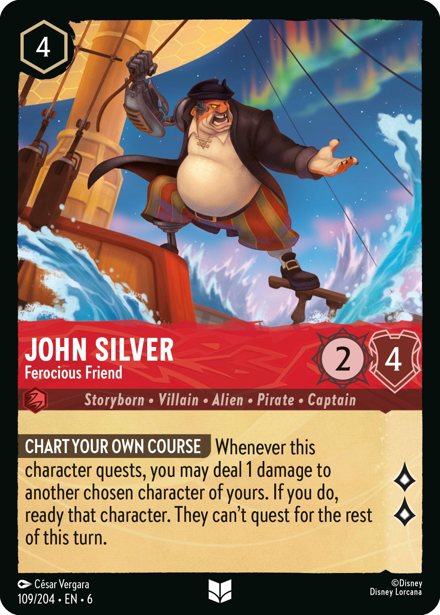 John Silver - Ferocious Friend | Azurite Sea #109 [foil]