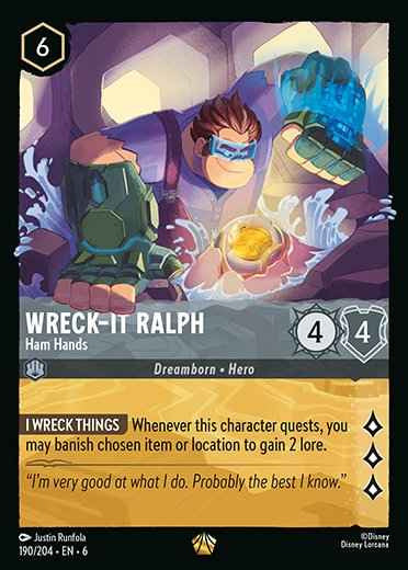 Wreck-it Ralph - Ham Hands | Azurite Sea #190 [foil]