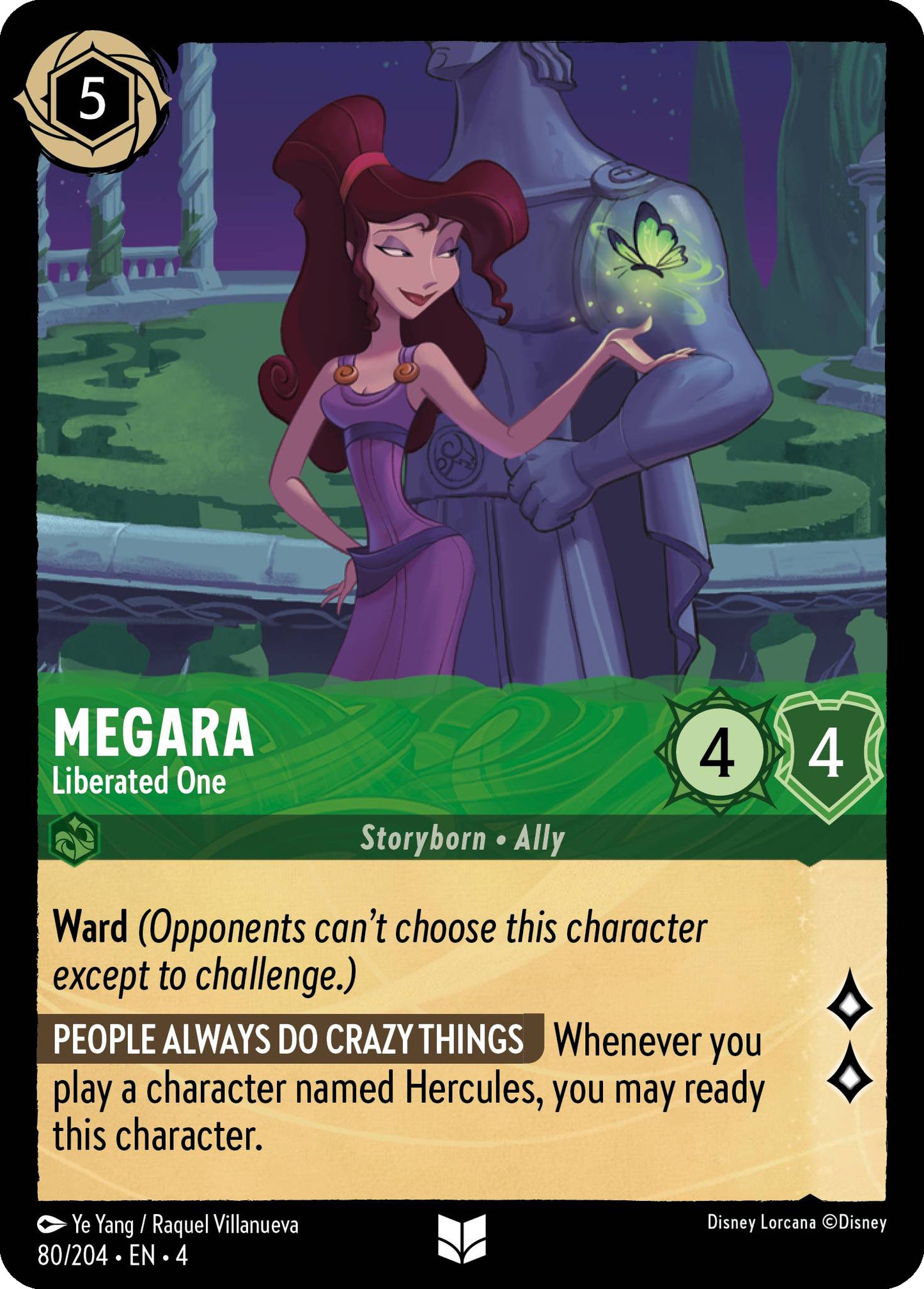 Megara - Liberated One | Ursula's Return #80 [foil]