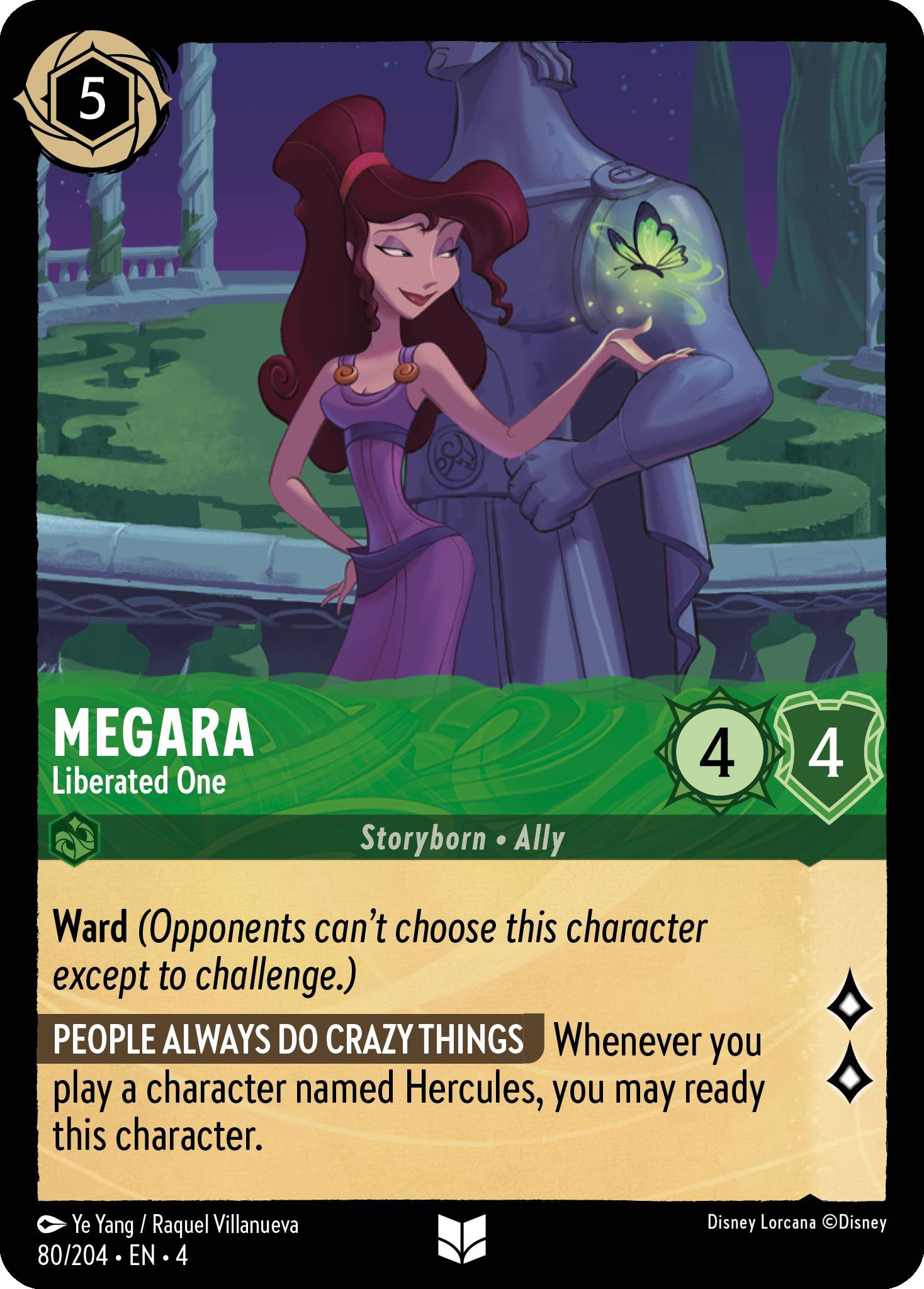 Megara - Liberated One | Ursula's Return #80 [foil]