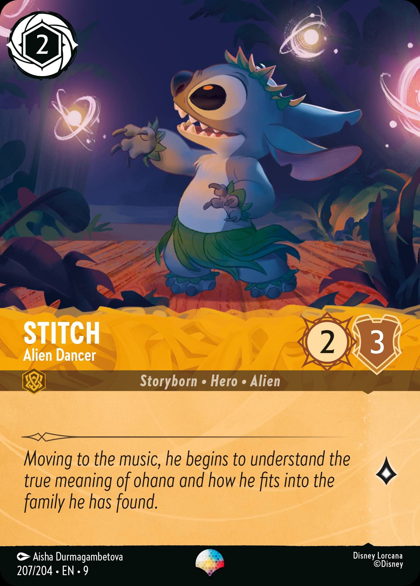 Stitch - Alien Dancer | Fabled #207 [foil]