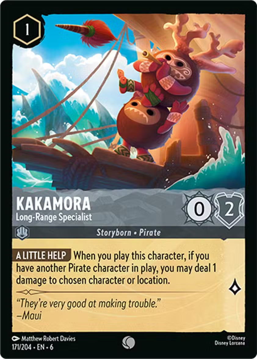 Kakamora - Long-Range Specialist | Azurite Sea #171 [foil]