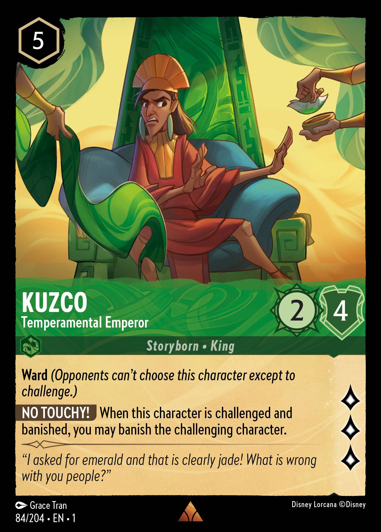 Kuzco - Temperamental Emperor | The First Chapter #84 [foil]