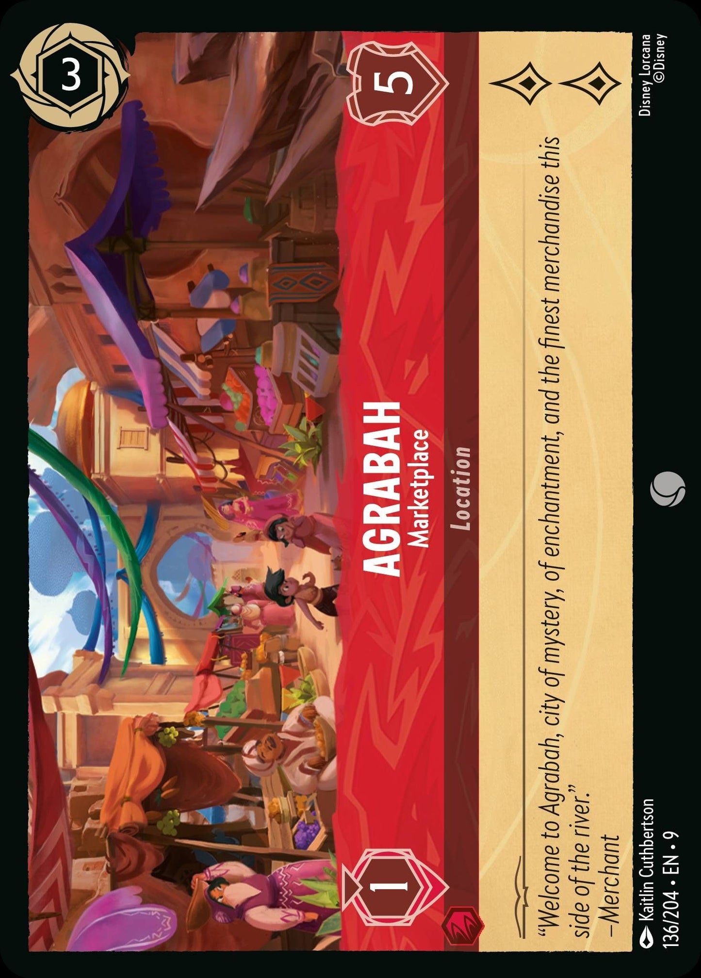 Agrabah - Marketplace | Fabled #136 [foil]