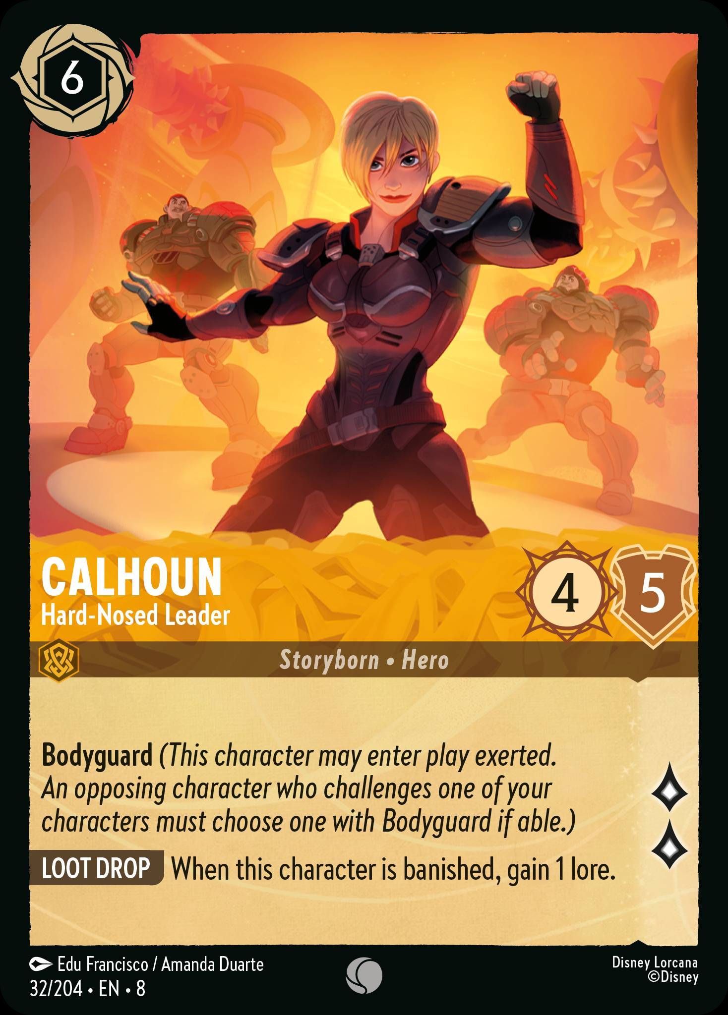 Calhoun - Hard-Nosed Leader | Reign of Jafar #32 [foil]
