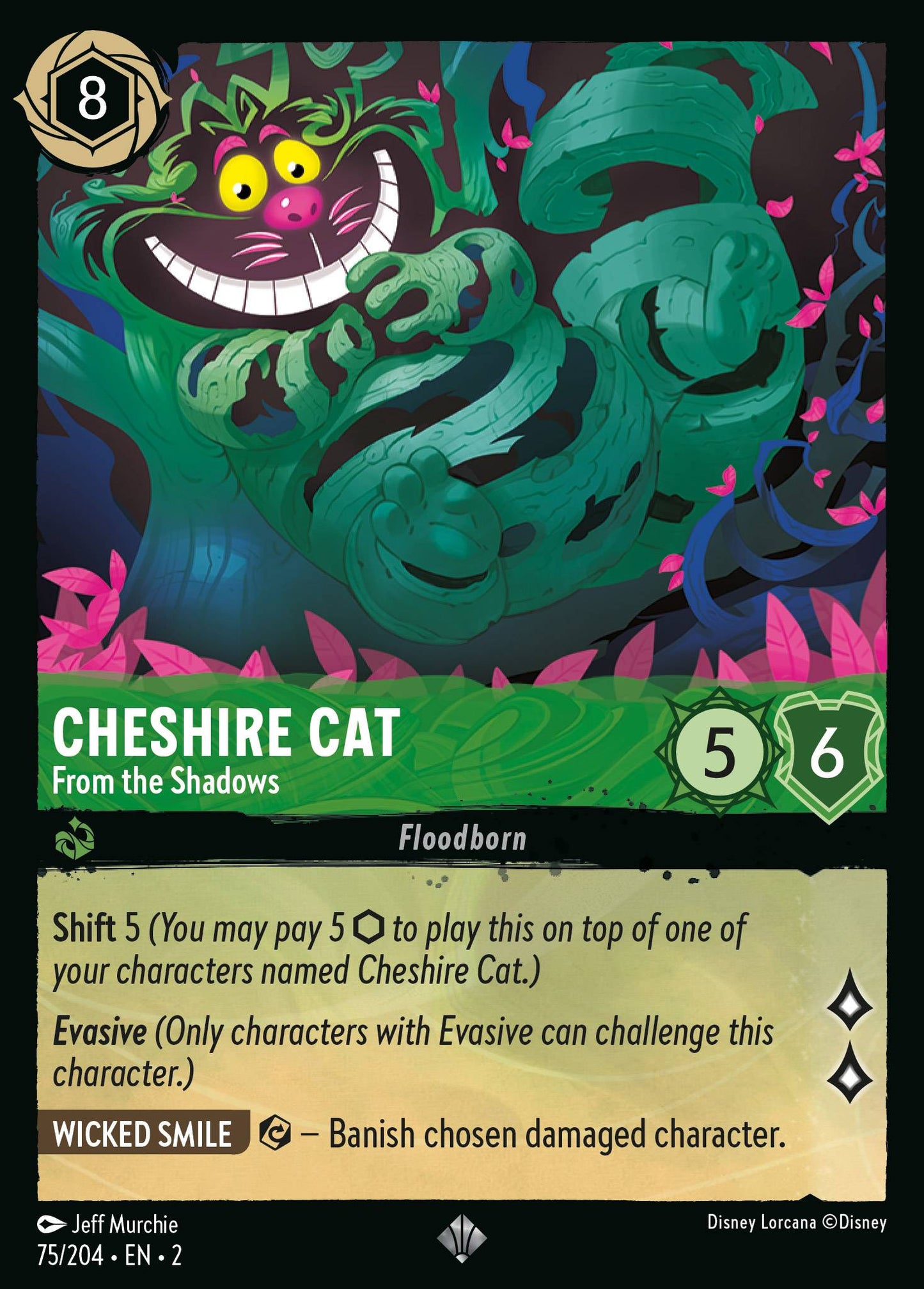 Cheshire Cat - From the Shadows | Rise of the Floodborn #75 [foil]