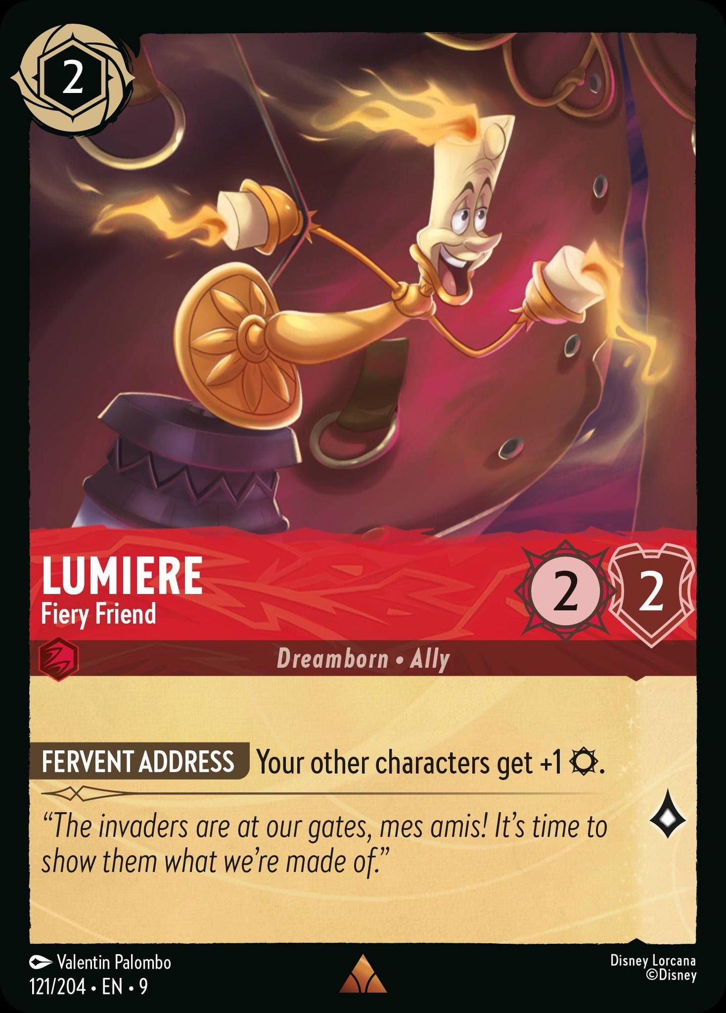 Lumiere - Fiery Friend | Fabled #121
