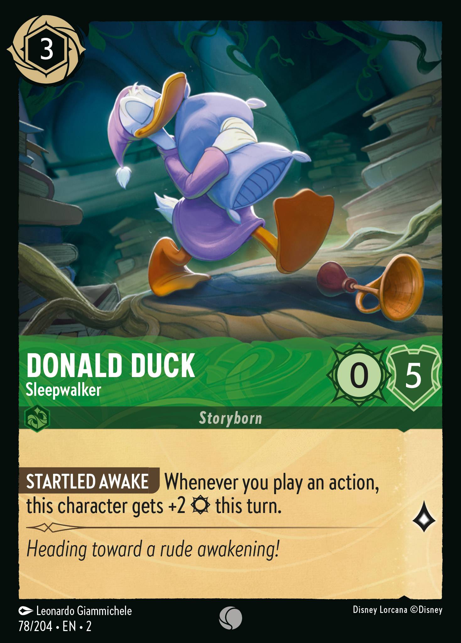 Donald Duck - Sleepwalker | Rise of the Floodborn #78 [foil]
