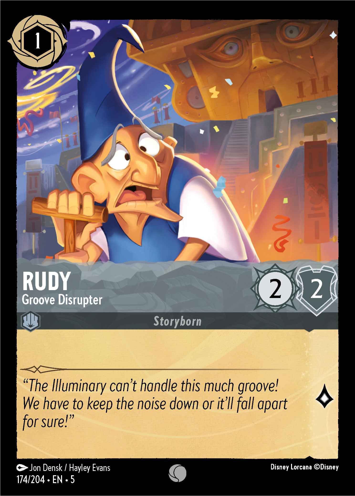 Rudy - Groove Disrupter | Shimmering Skies #174 [foil]