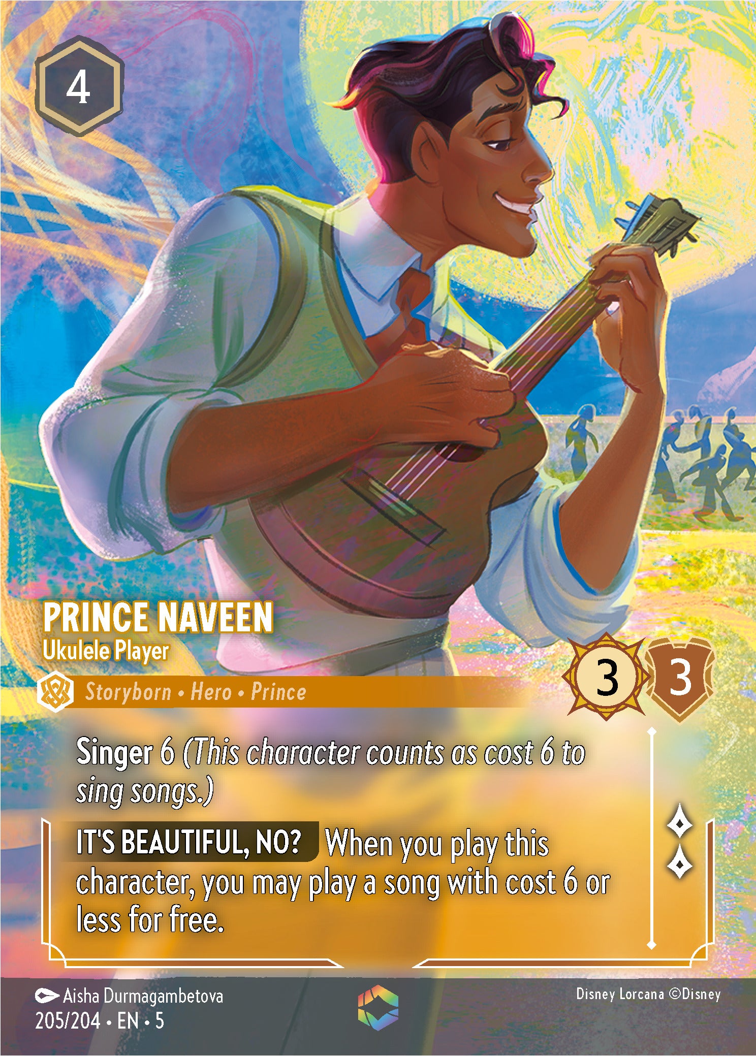 Prince Naveen - Ukulele Player | Shimmering Skies #205 (Enchanted)
