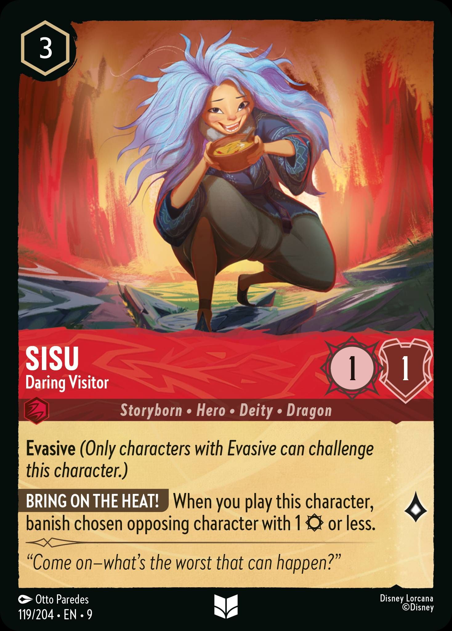 Sisu - Daring Visitor | Fabled #119 [foil]
