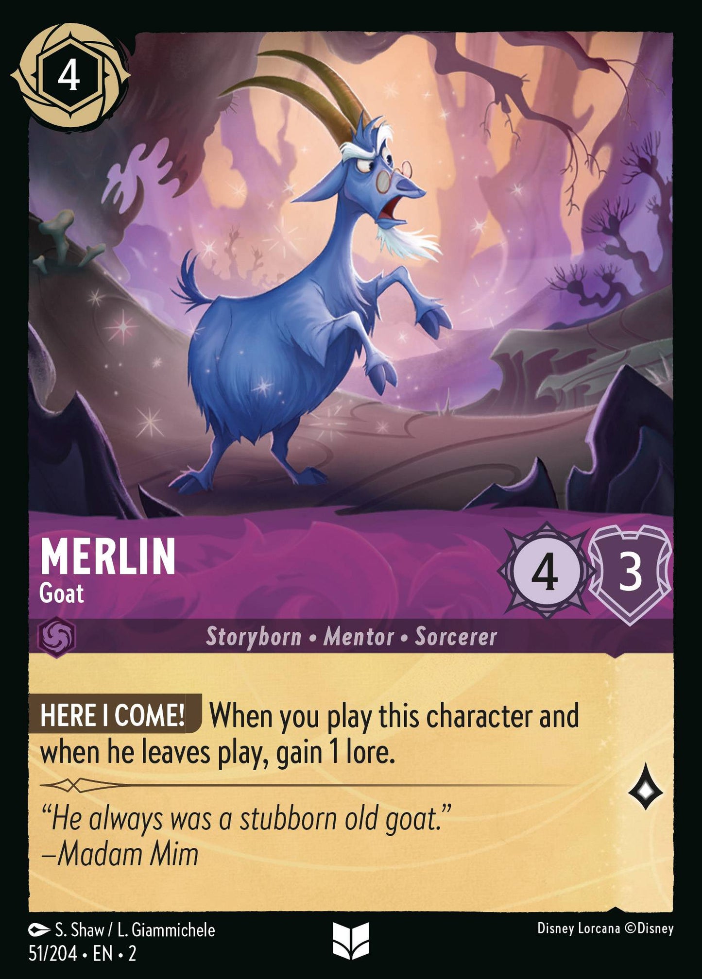 Merlin - Goat | Rise of the Floodborn #51 [foil]