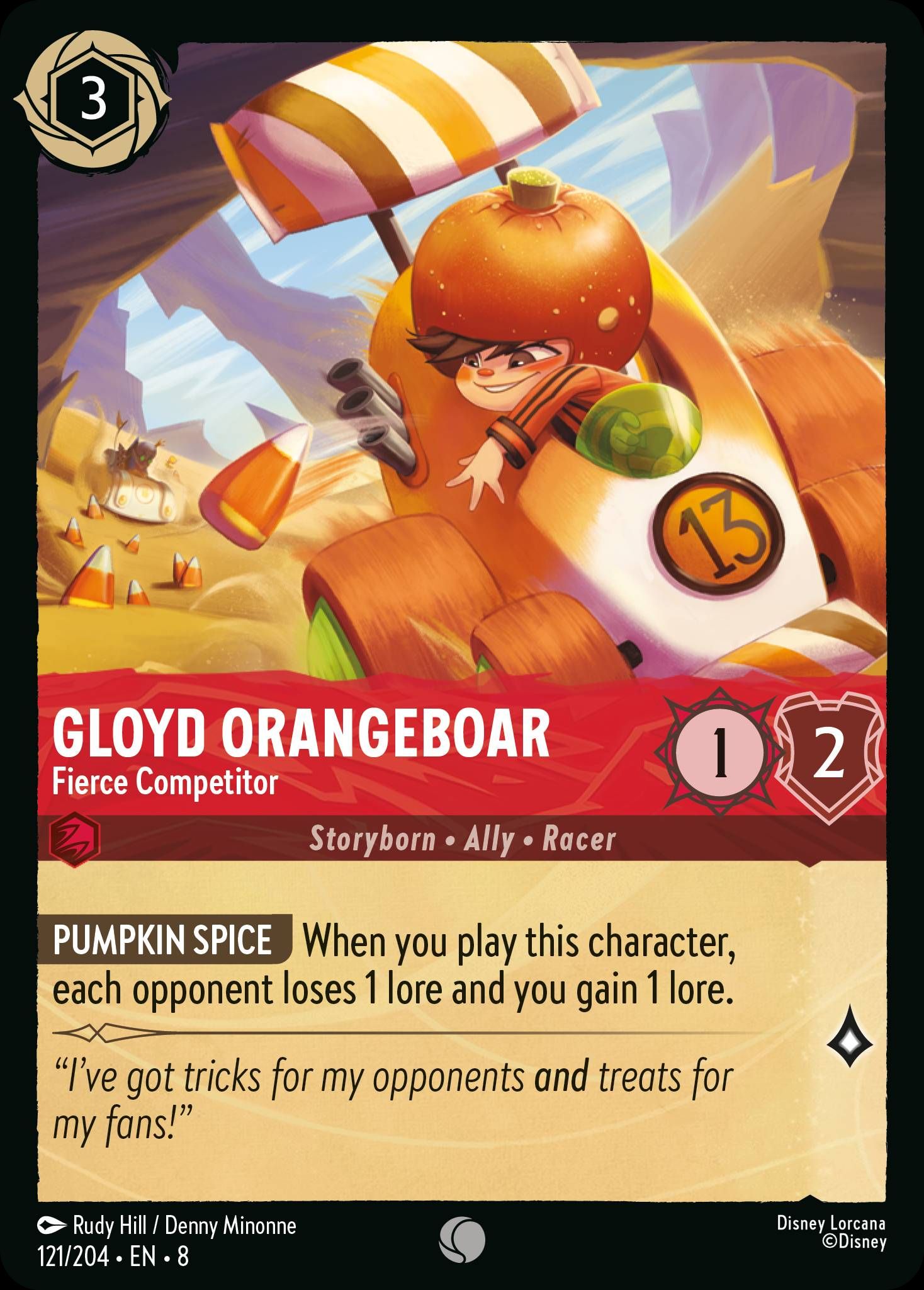 Gloyd Orangeboar - Fierce Competitor | Reign of Jafar #121