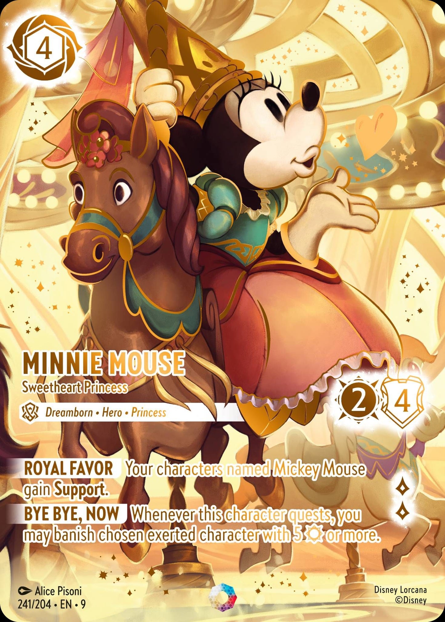 Minnie Mouse - Sweetheart Princess | Fabled #241 [foil]