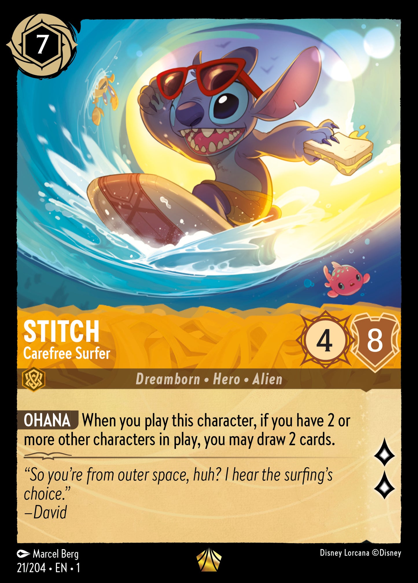 Stitch - Carefree Surfer | The First Chapter #21