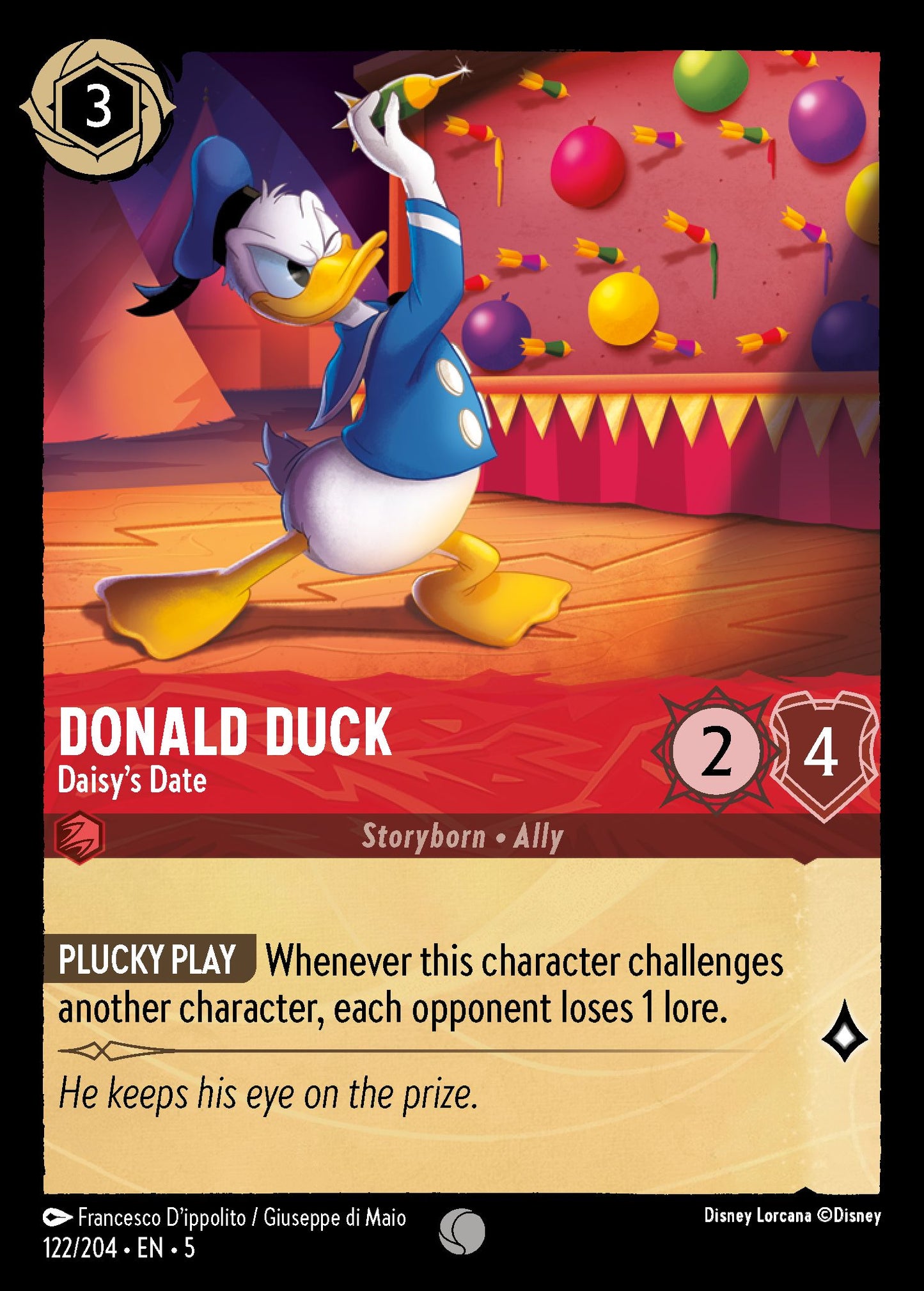 Donald Duck - Daisy's Date | Shimmering Skies #122 [foil]