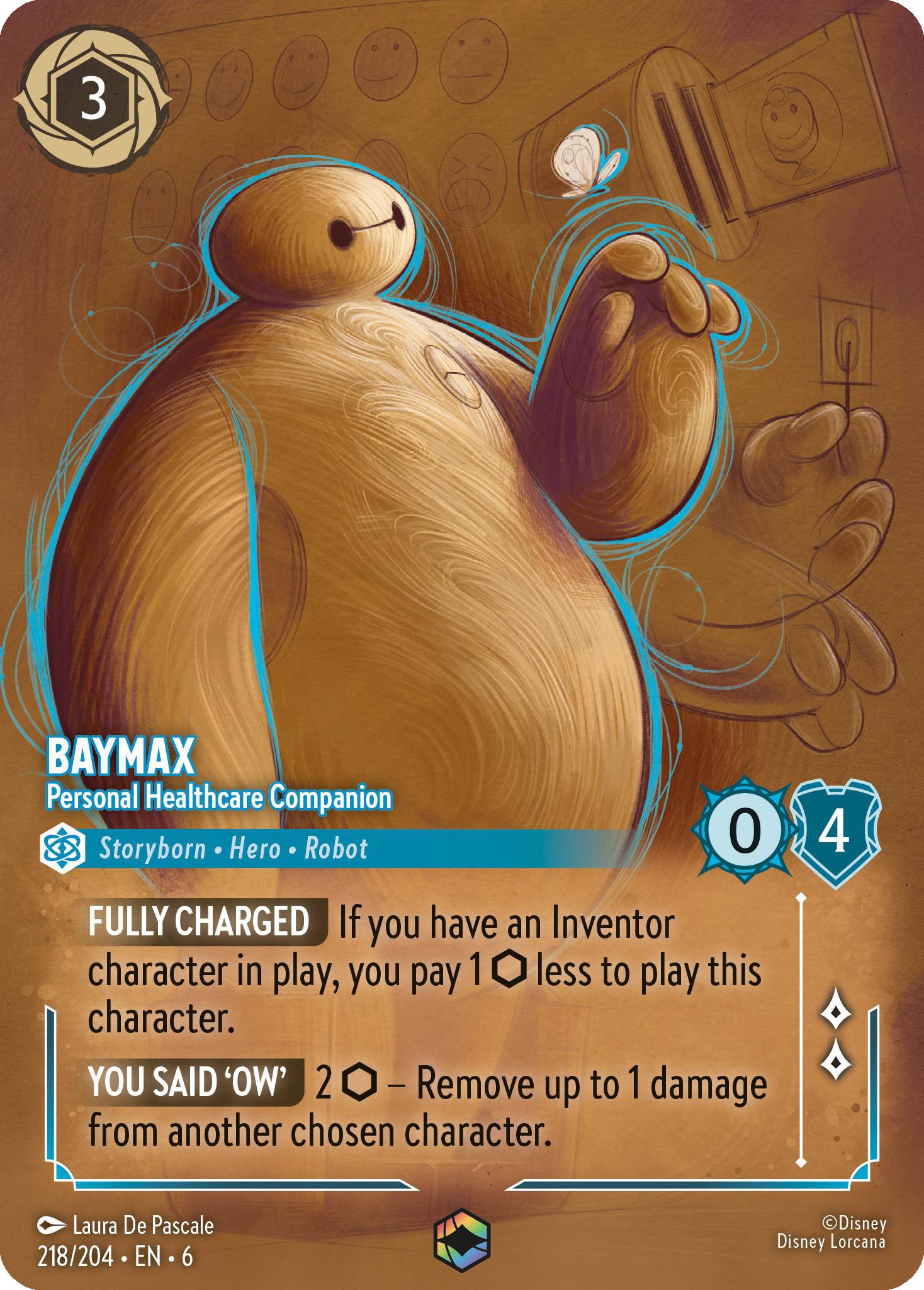Baymax - Personal Healthcare Companion | Azurite Sea #218 (Enchanted)
