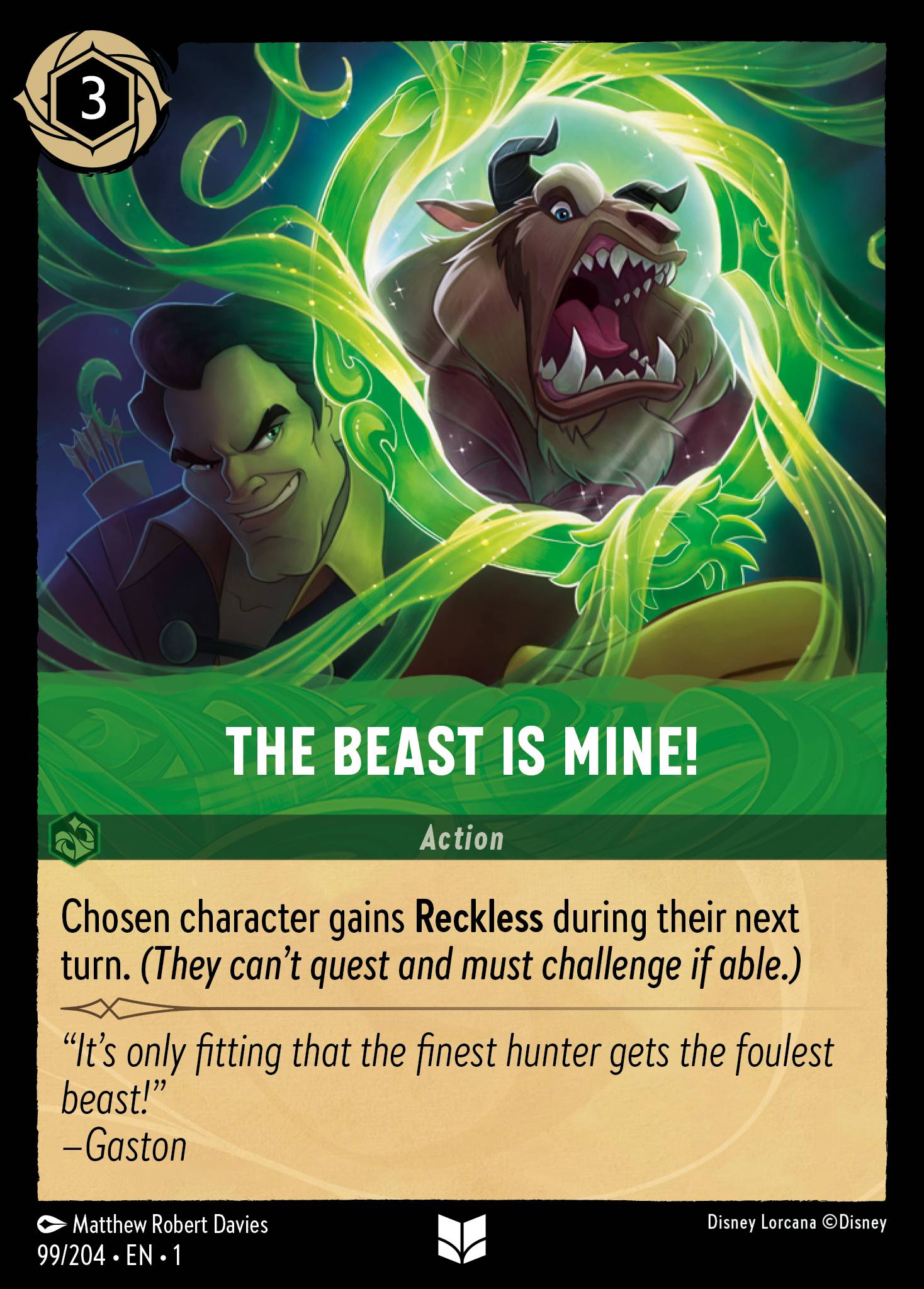 The Beast is Mine! | The First Chapter #99 [foil]