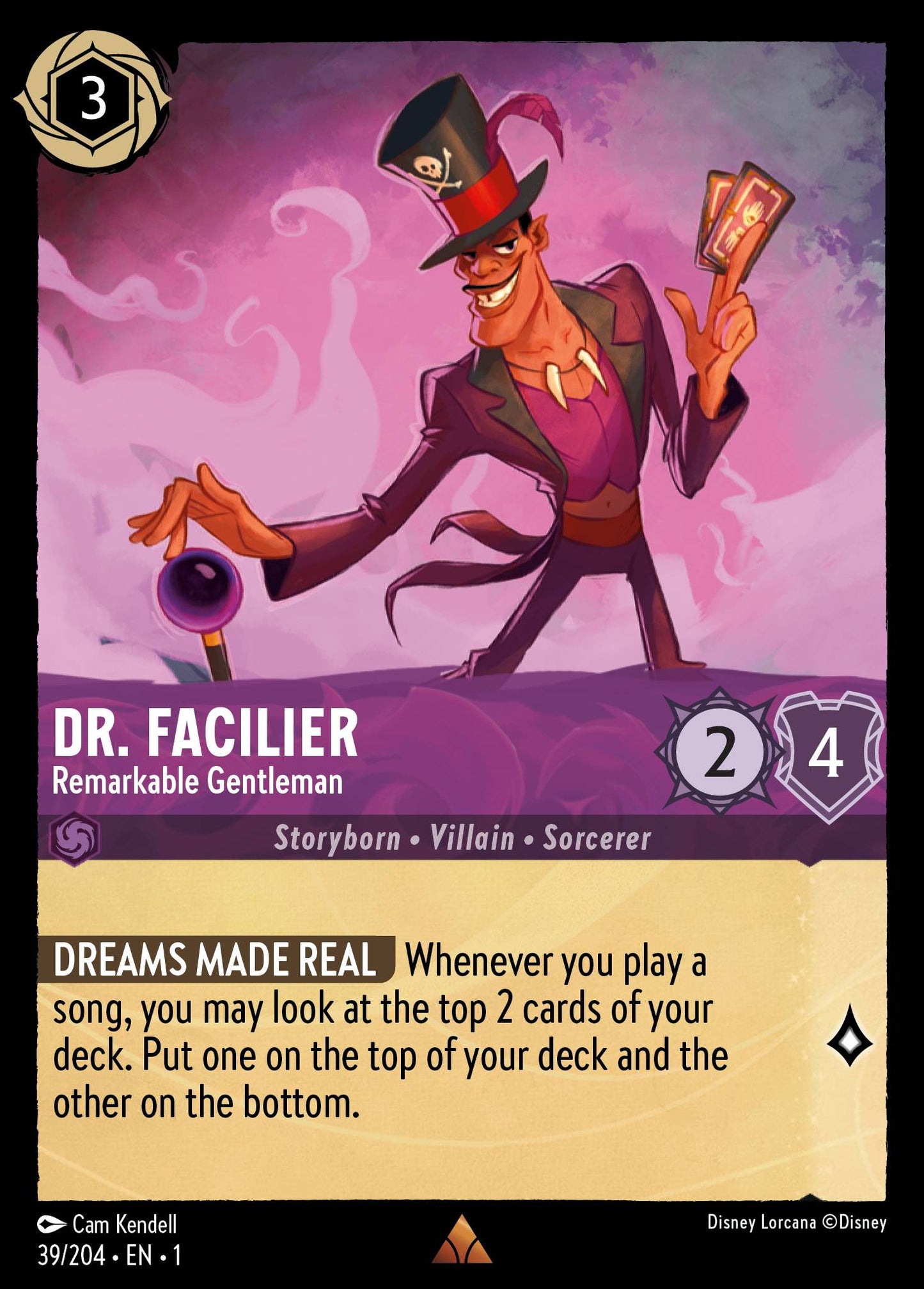 Dr. Facilier - Remarkable Gentleman | The First Chapter #39 [foil]