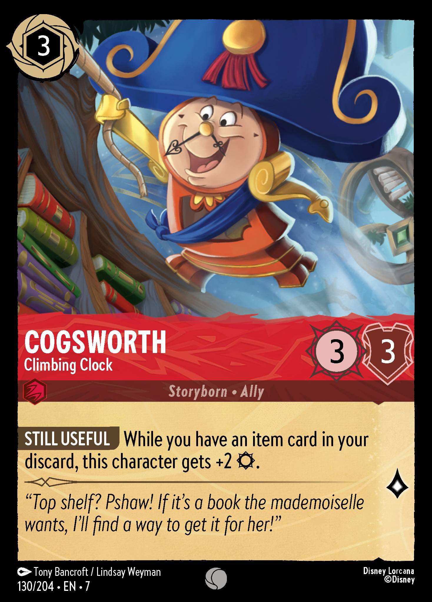 Cogsworth - Climbing Clock | Archazia's Island #130