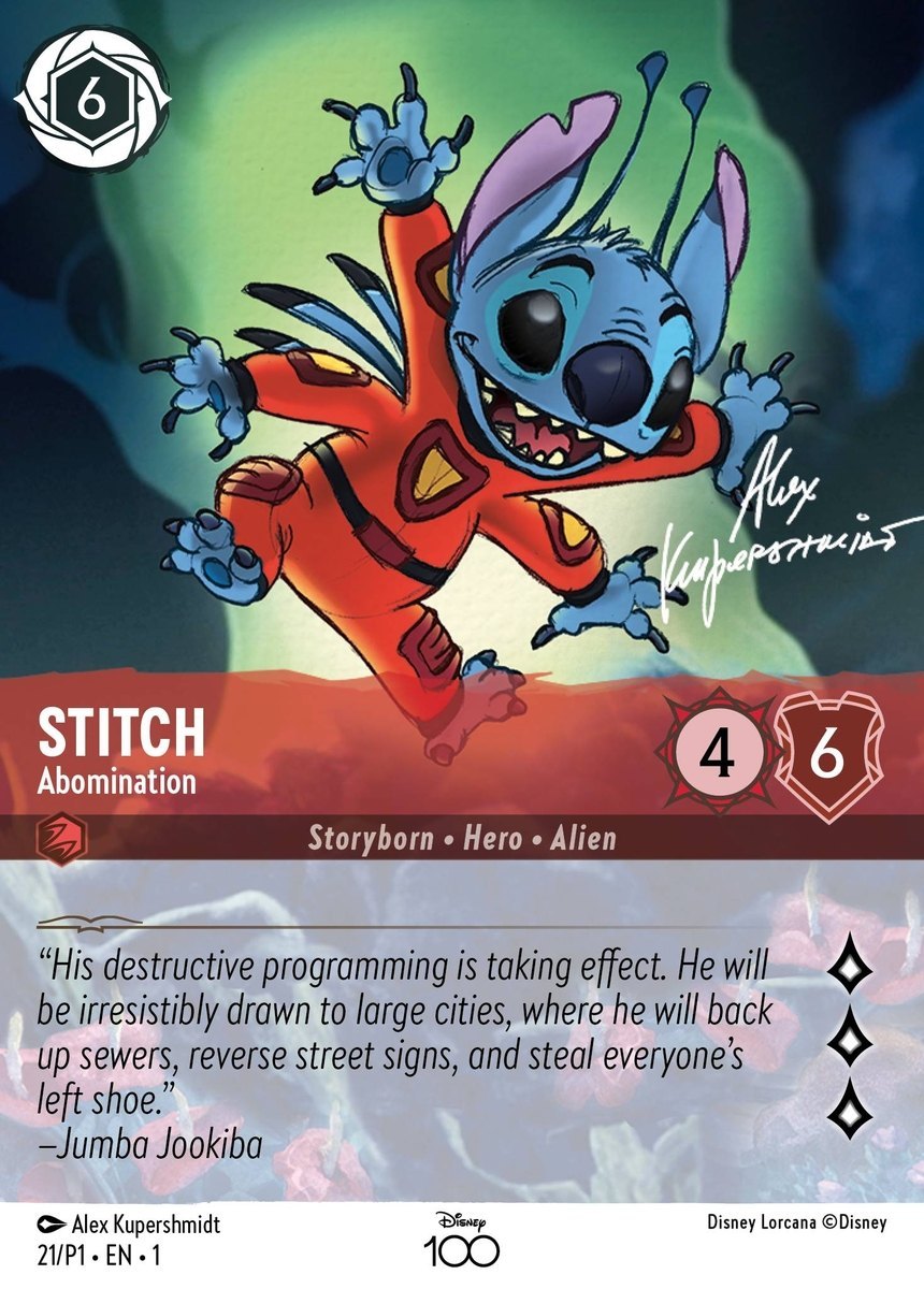 Stitch - Abomination | Promo Set 1 #21 [foil]