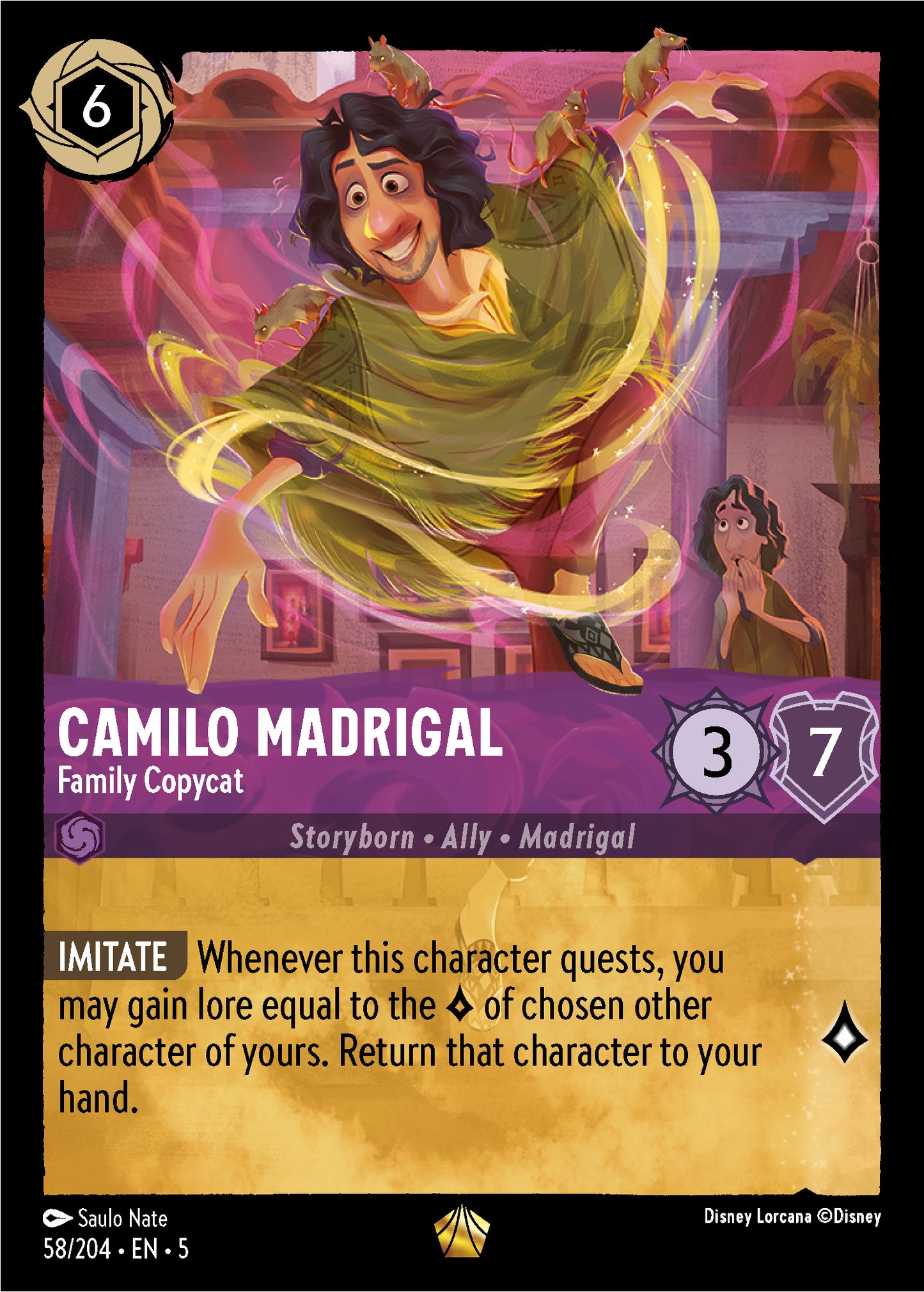 Camilo Madrigal - Family Copycat | Shimmering Skies #58 [foil]