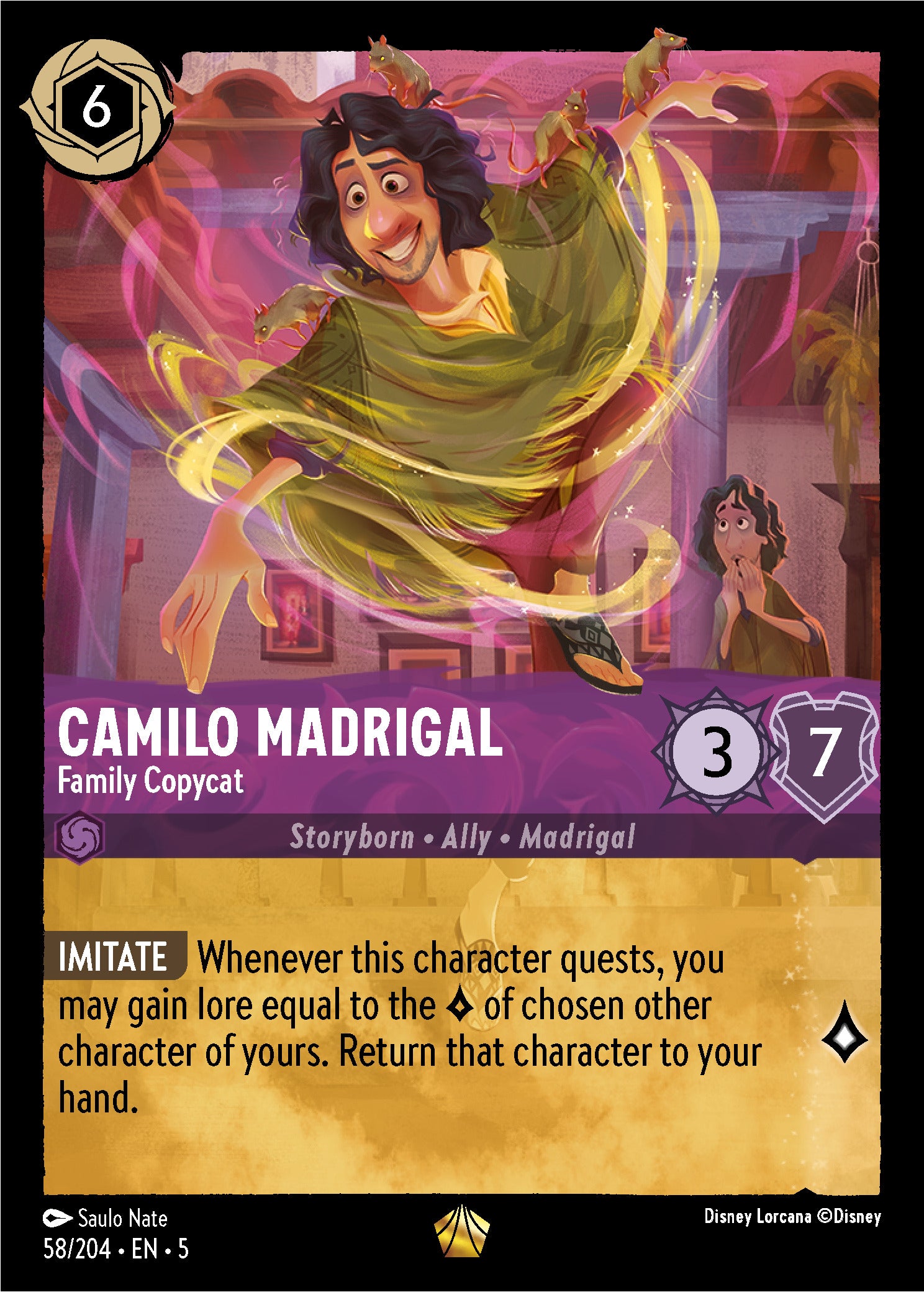 Camilo Madrigal - Family Copycat | Shimmering Skies #58 [foil]