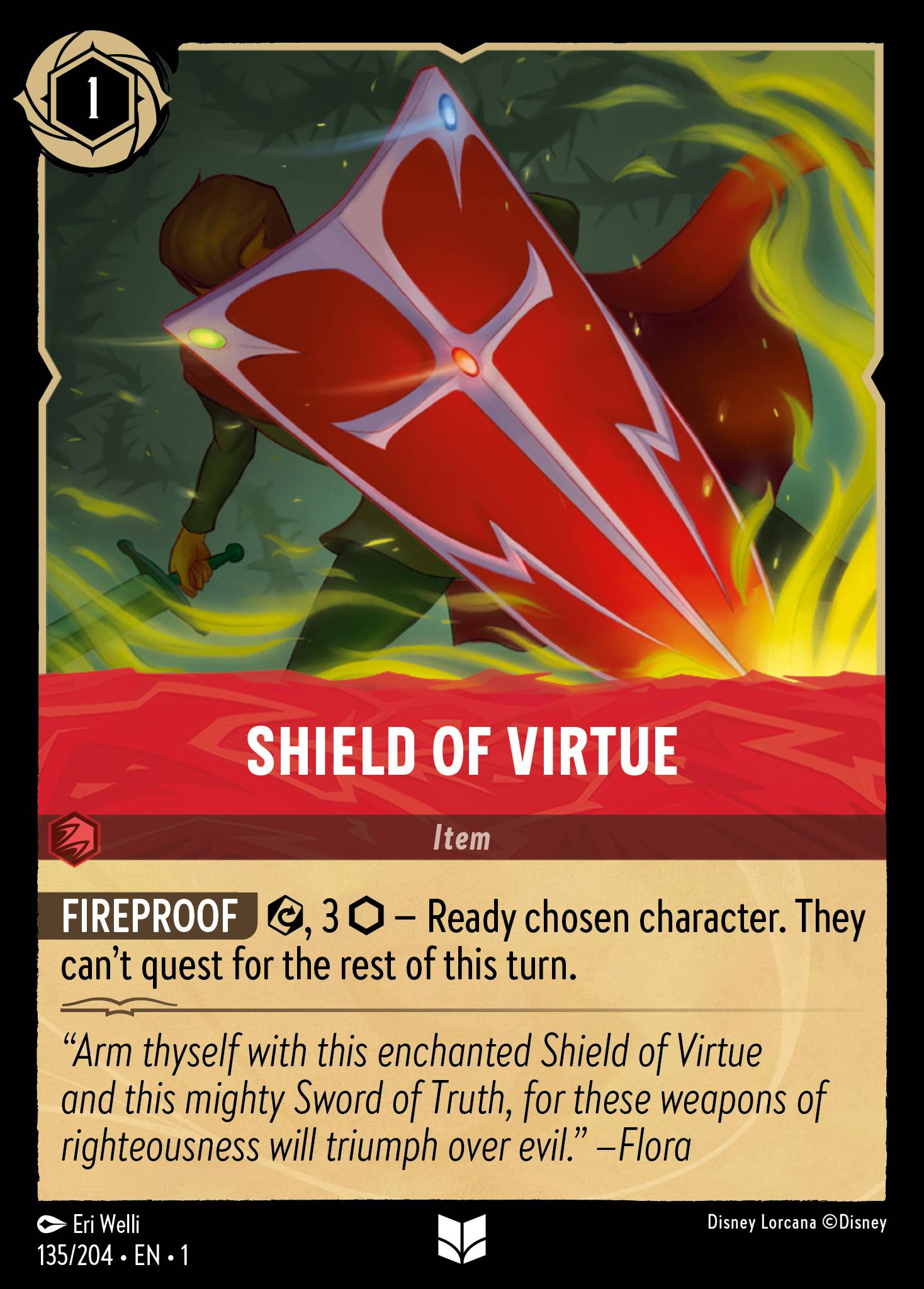 Shield of Virtue | The First Chapter #135 [foil]
